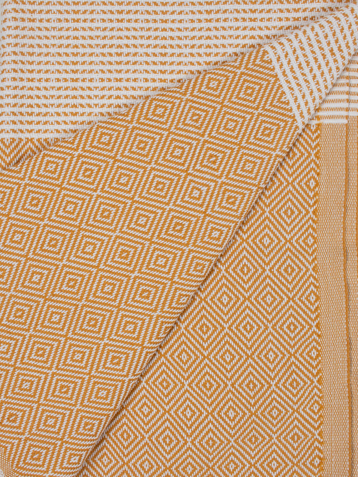 Premium Nordic Dot Hammam Towel - Soft & Absorbent Mustard Turkish Bath Towel for Spa, Beach, Yoga & Home Decor