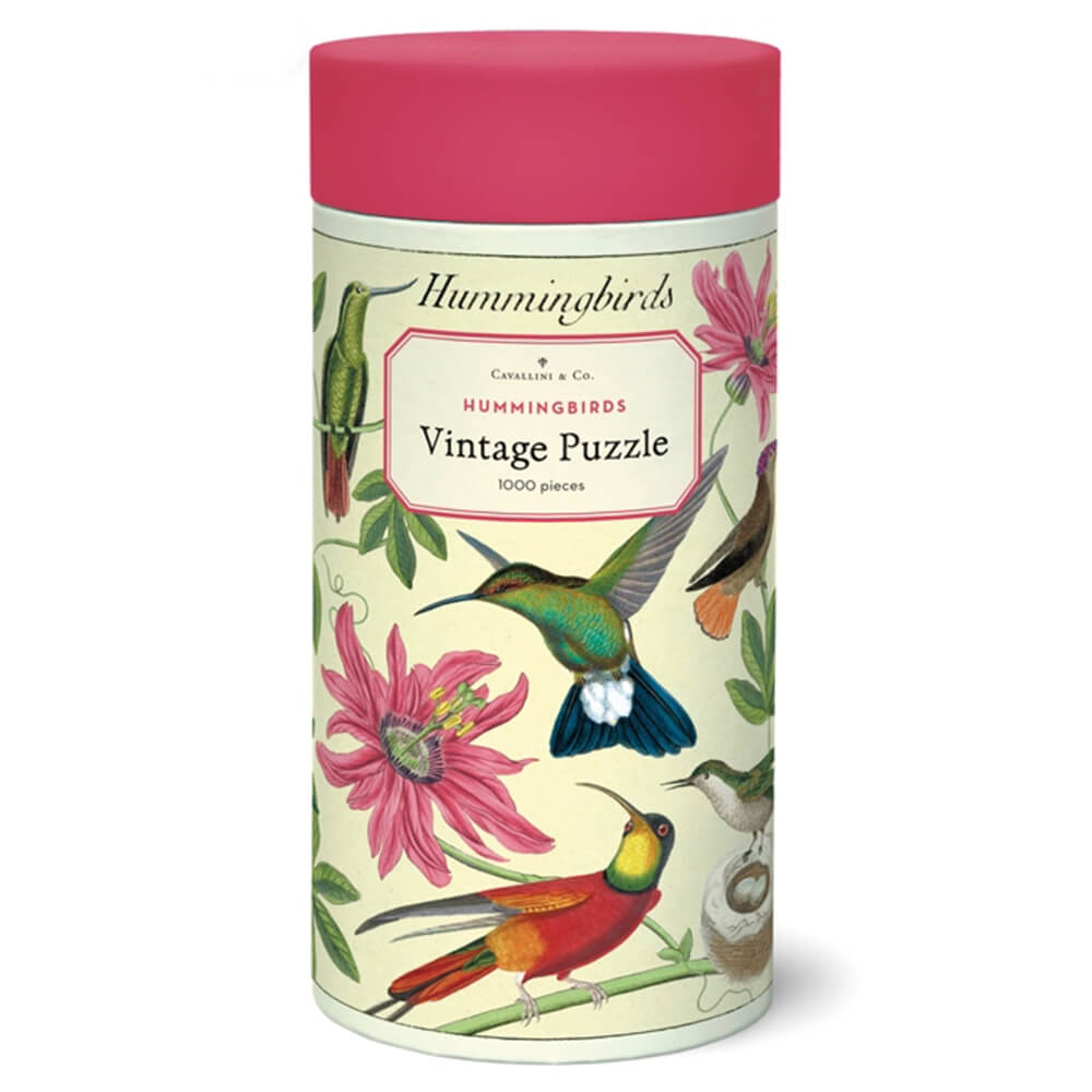 1000 Piece Hummingbirds Jigsaw Puzzle - Beautiful Bird Wildlife Scene for Adults & Kids - Perfect for Family Game Night & Relaxation