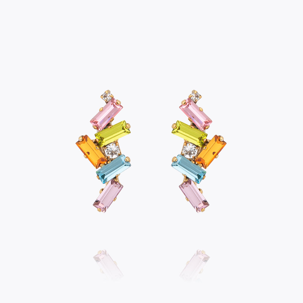 Pastel Color Nina Earrings for Women - Trendy Dainty Stud Earrings for Everyday Wear, Gift Giving & Special Occasions