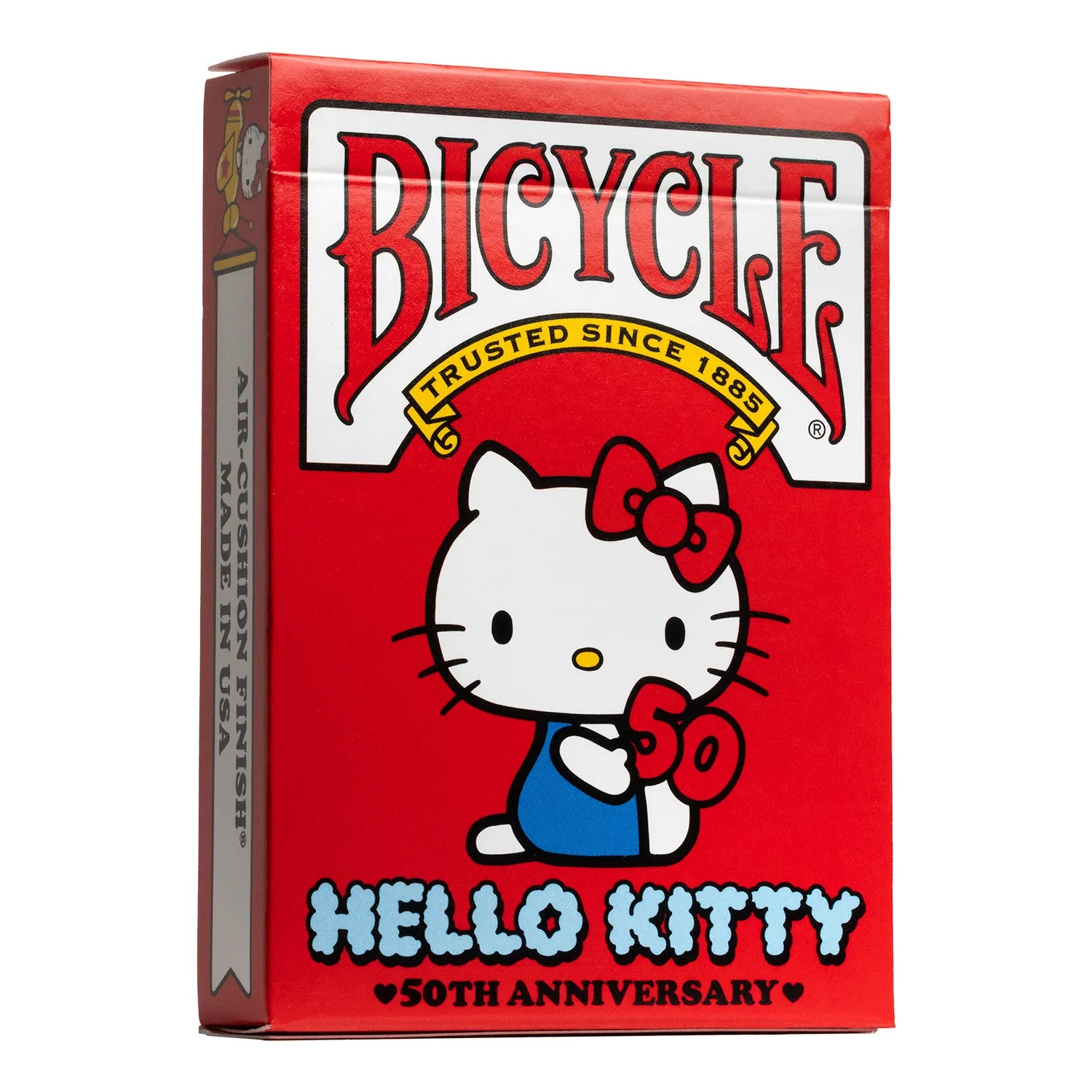 Hello Kitty 50th Anniversary Bicycle Playing Cards - Collectible Deck for Games, Magic Tricks & Gift Giving