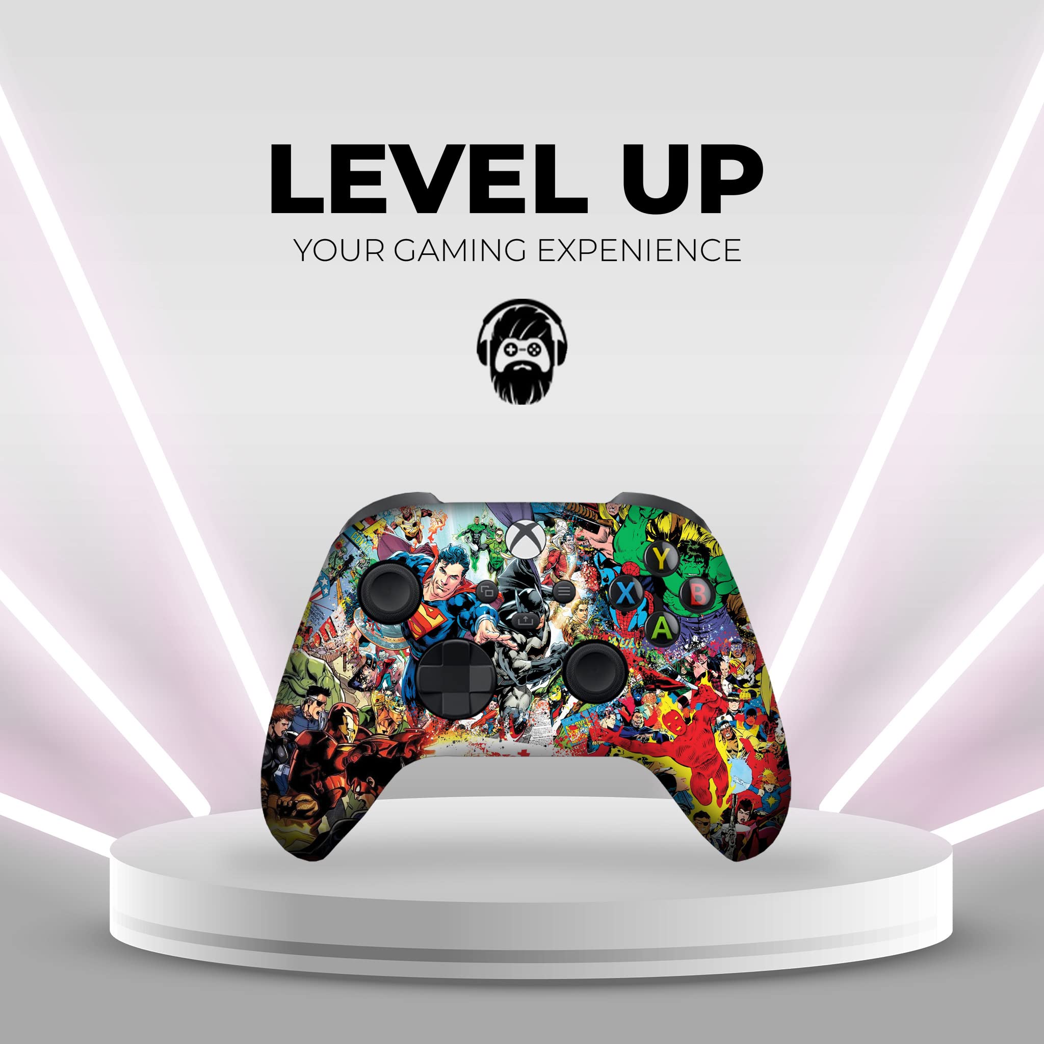 Custom Wireless Xbox Controller for Xbox One & Series X/S - Hydro-Dip Printed Gaming Controller | Proudly Made in USA | Perfect for Competitive Gaming & Collectors