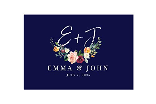 Wedding Navy Floral