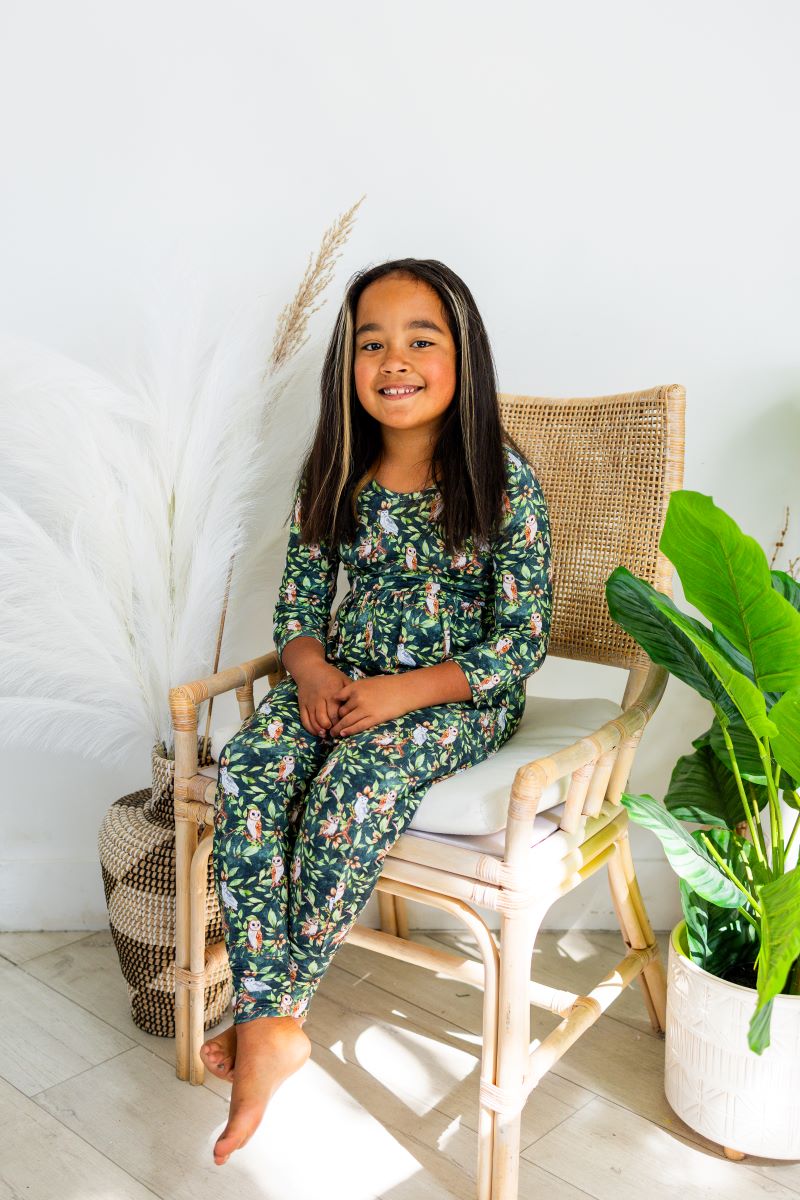 Night Owl Kids' Twiggy Romper - Soft Cotton Baby Jumpsuit for Girls & Boys | Perfect for Playtime, Daycare & Family Outings