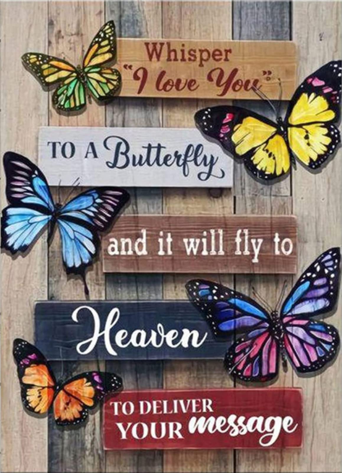 5D Diamond Painting Kits for Adults - DIY Butterfly Flower & Animal Full Drill Diamond Art Kits - 30x40cm Home Wall Decor - Perfect for Relaxation, Stress Relief & Creative Gift Giving