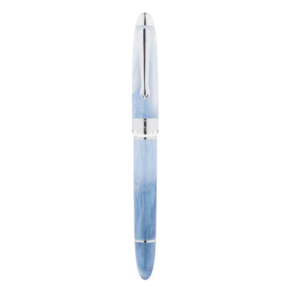 Nahvalur (Narwhal) Horizon Glacier Fountain Pen - Premium Writing Instrument for Calligraphy, Journaling & Office Use