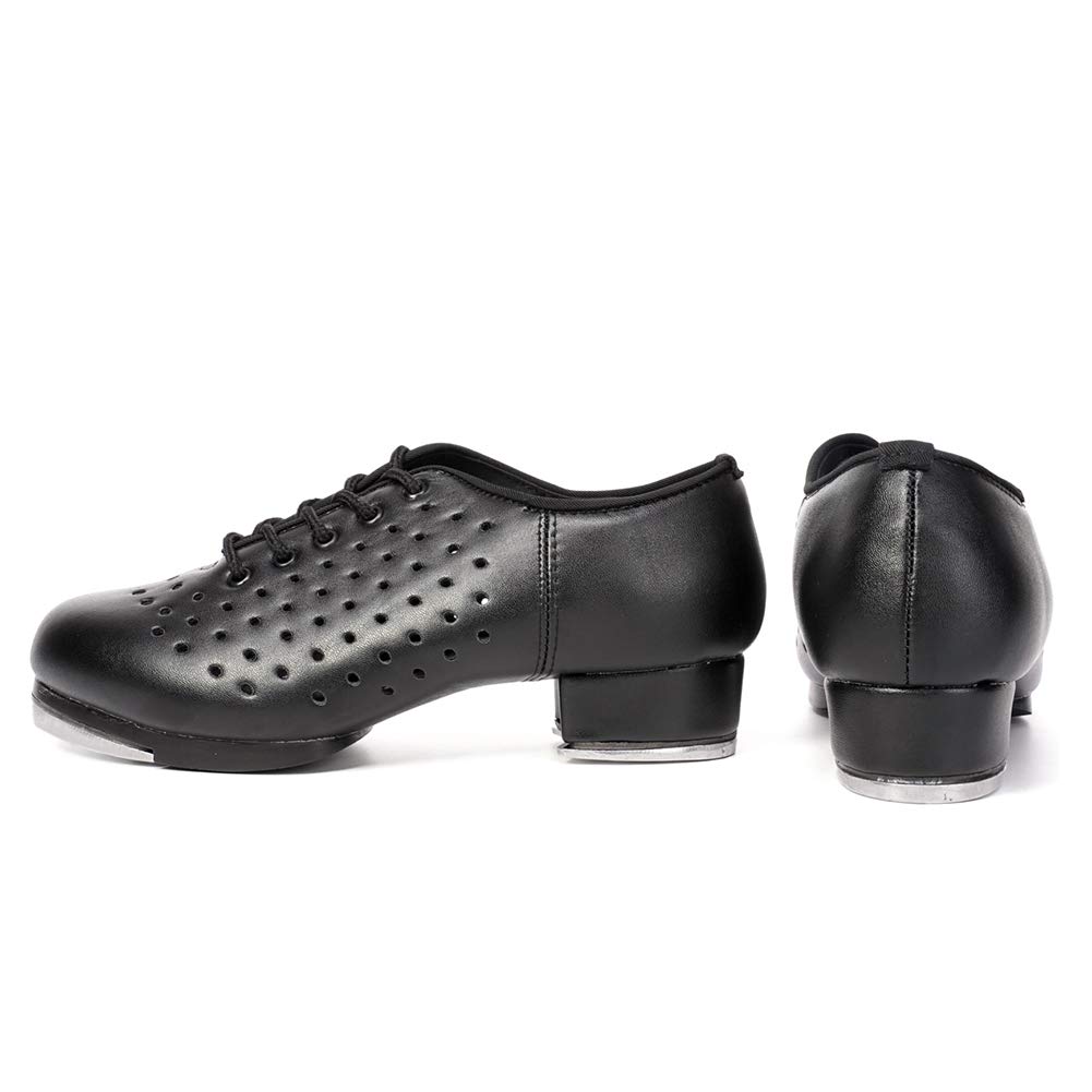HROYL Unisex Tap Dance Shoes for Jazz & Performance