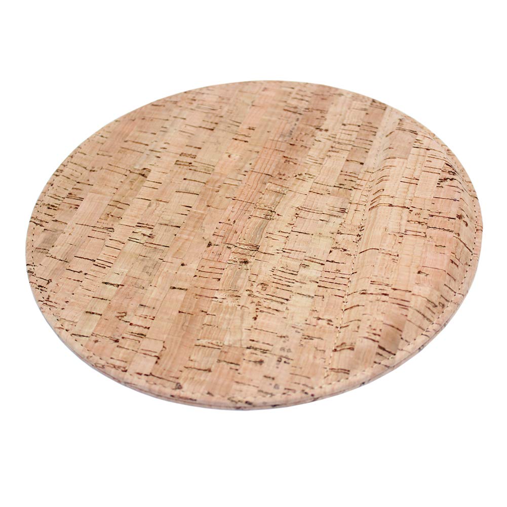 Boshiho Eco-Friendly Natural Cork Mouse Pad with Wrist Support - Ergonomic Desk Accessory for Office, Gaming & Home Computer Use