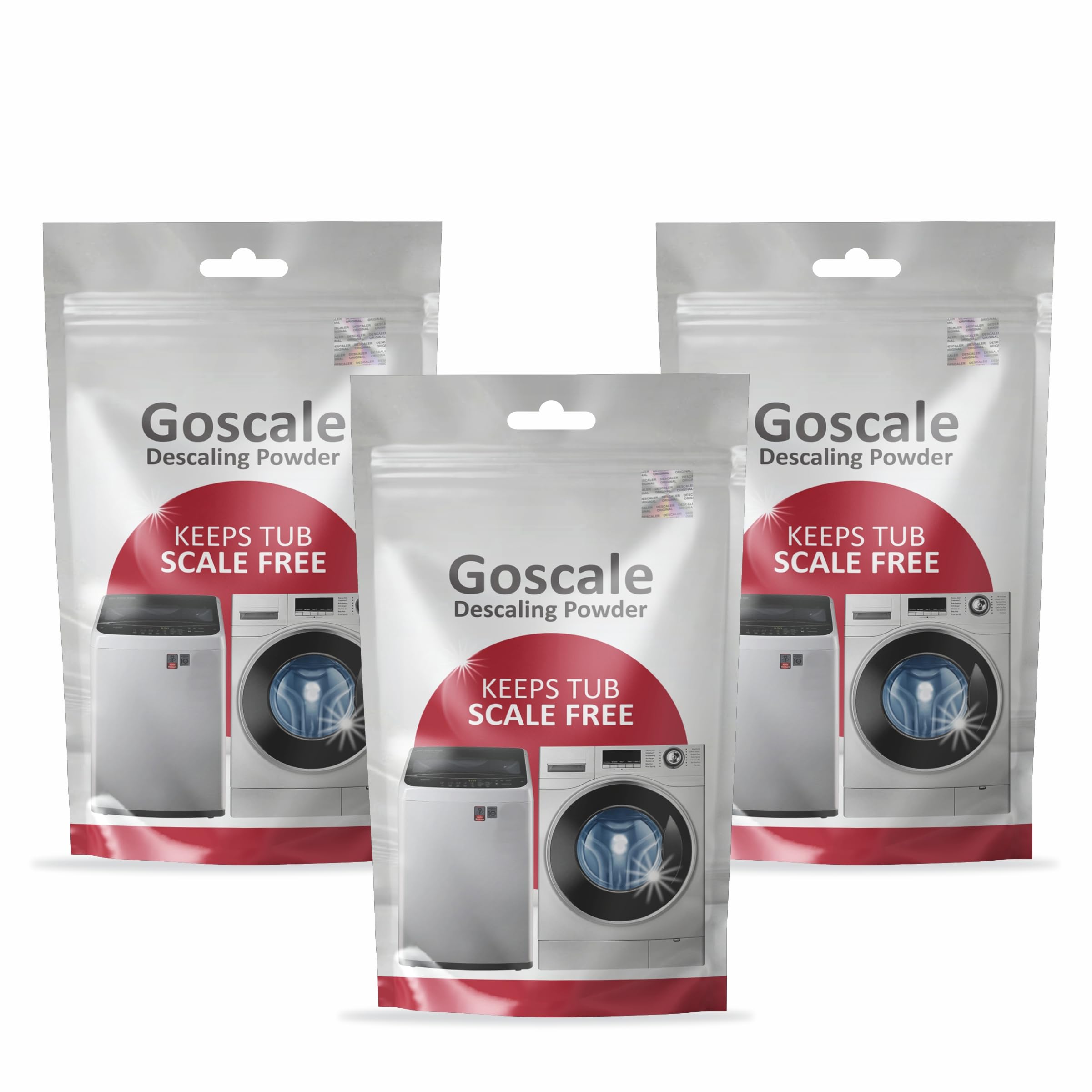 LG, Samsung, Bosch, IFB Washing Machine Descaler Powder - Front Load & Top Load Cleaner, 100g (Pack of 6) | Removes Limescale & Odors | Perfect for Regular Maintenance & Deep Cleaning