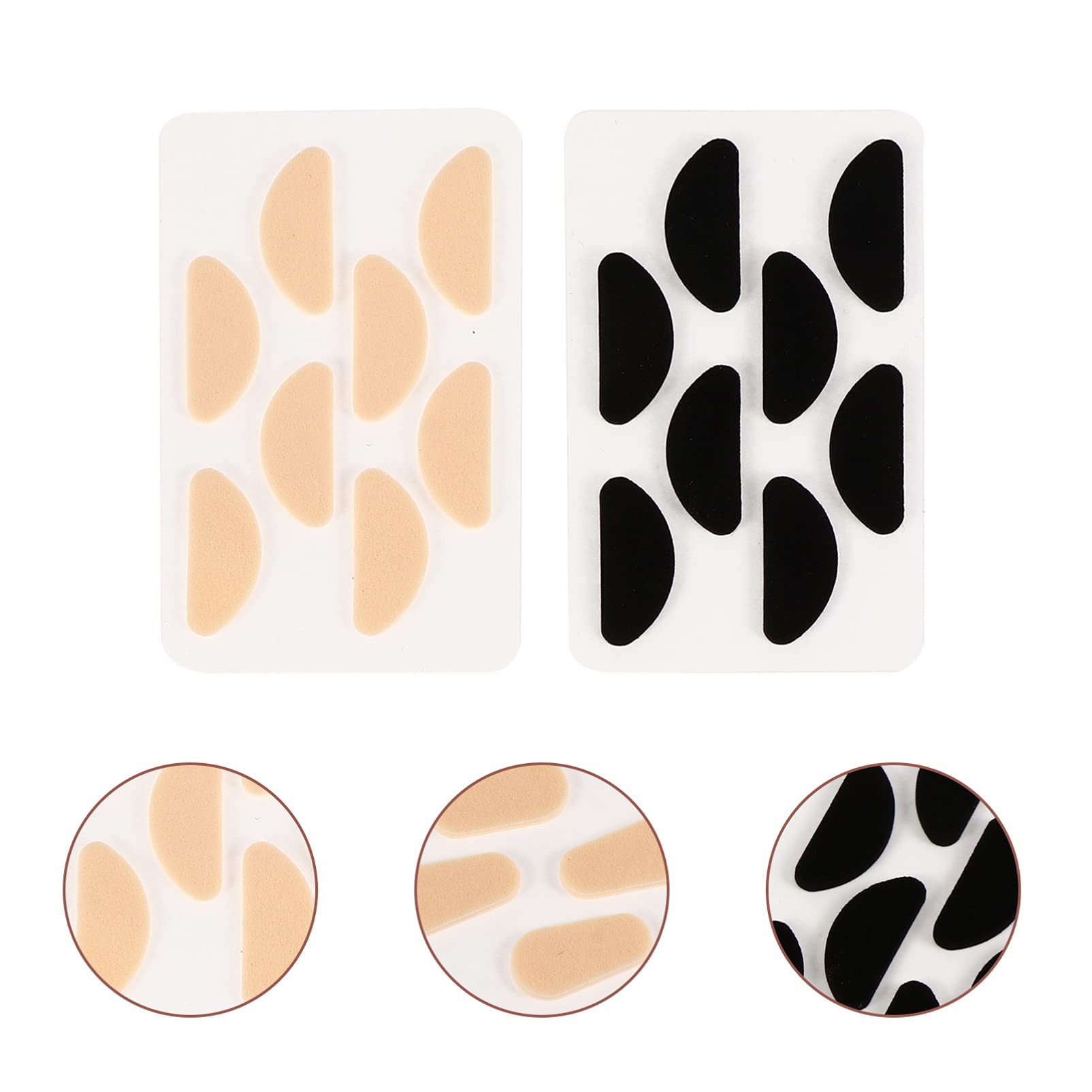 20 Sheets Non-Slip Eyeglass Nose Pads - Anti-Skid Nose Patch & Nasal Stick for Glasses - Comfortable Nose Pads Accessories for All-Day Wear - Perfect for Reading, Working, and Outdoor Activities