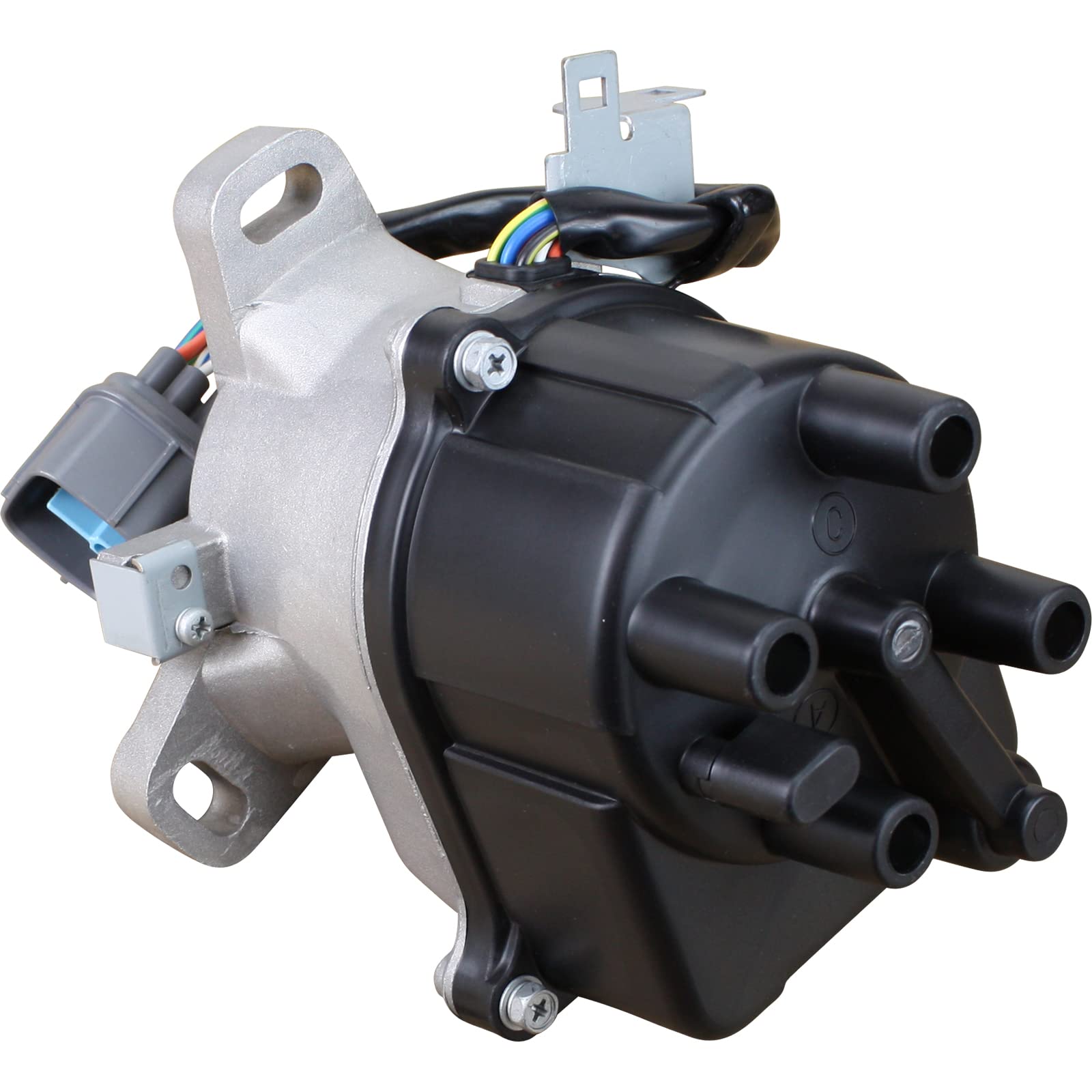 AIP Electronics Heavy Duty Stock Series Complete Electronic Ignition Distributor Compatible with Honda Civic 1996-1998 1.6L VTEC Engine - OEM Fit DTD80-SS Replacement Part for Smooth Engine Performance & Fuel Efficiency