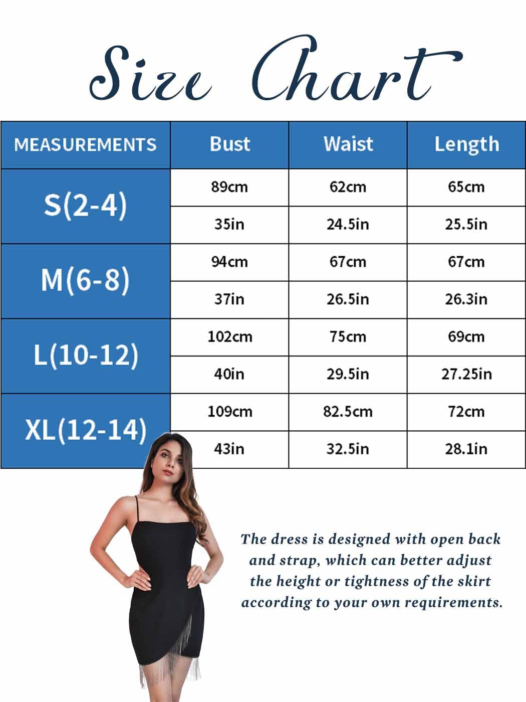 EVIL Womens Sleeveless Bodycon Dress - Sexy Backless Spaghetti Strap Mini Dress with Tassel Detail & High Slit for Nightclub, Cocktail Party & Date Night | Summer Fashion & Evening Outfits