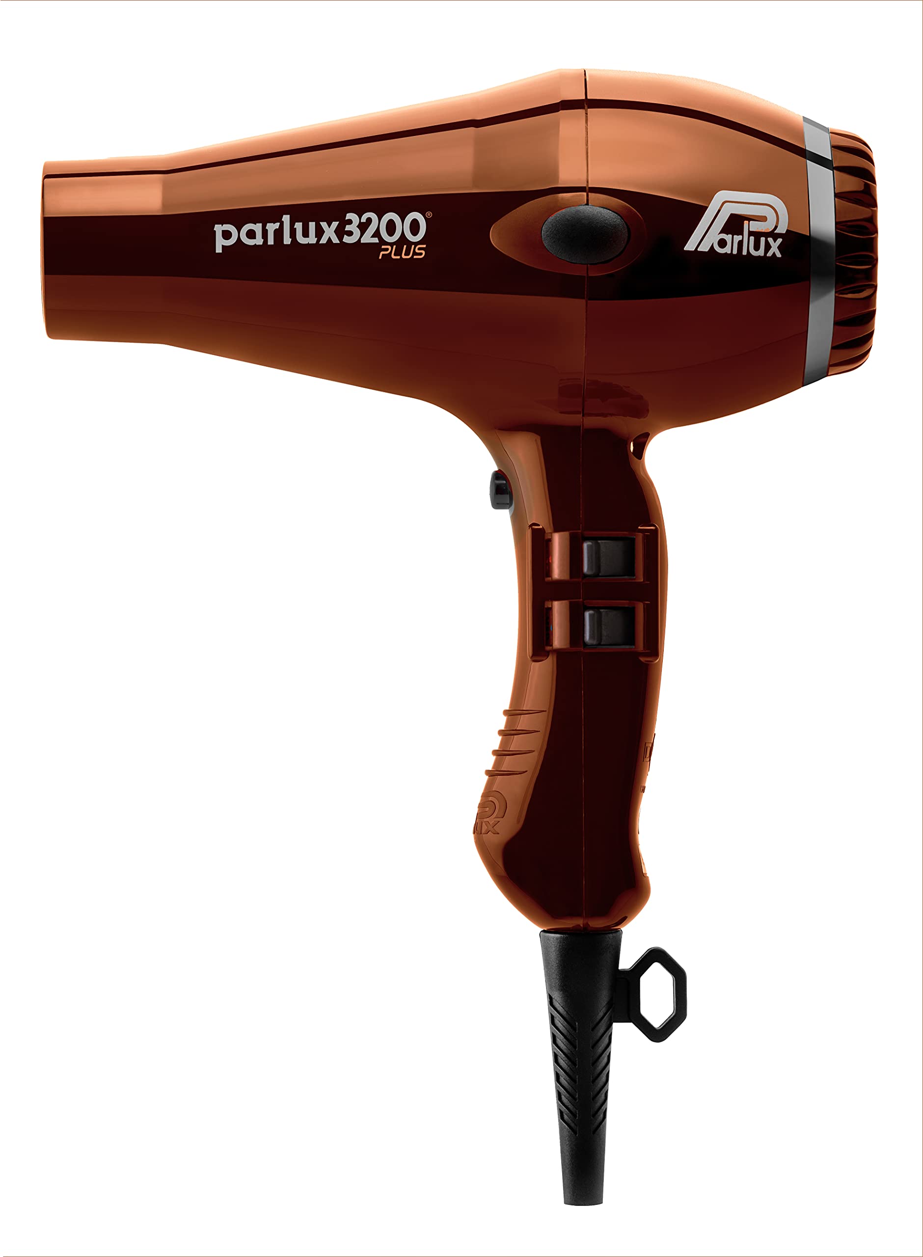 Parlux 3200 Plus Professional Hair Dryer - 1900W Lightweight Ionic Blow Dryer with 2 Speeds & 3 Heat Settings | Chocolate Spice Color | Salon Quality for Smooth, Frizz-Free Hair at Home | Perfect for Daily Styling, Travel & Salon Use