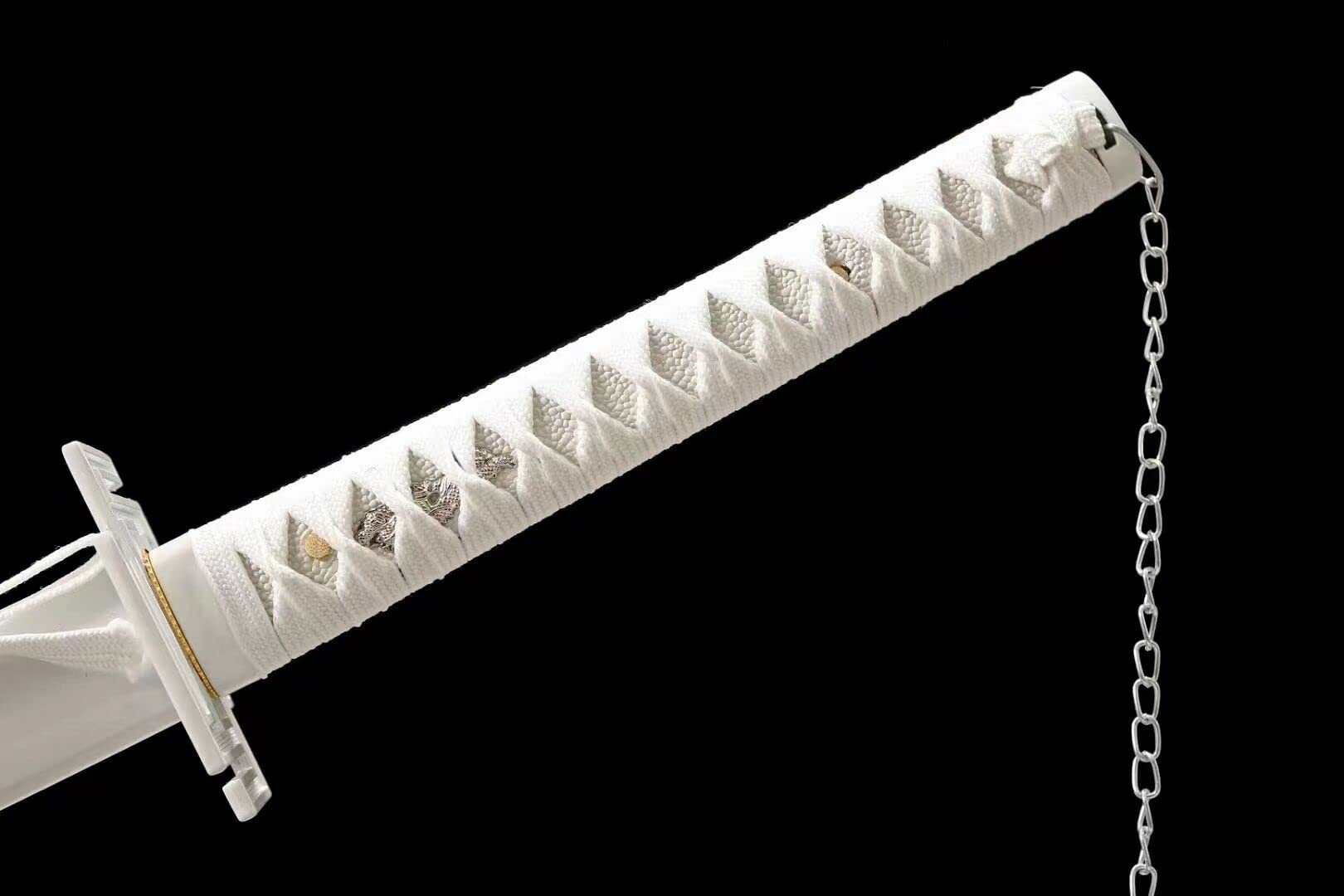 Handmade One Piece Roronoa Zoro Katana - YAMA ENMA Japanese Anime Cosplay Samurai Sword with Purple Blade | Perfect Gift for Men & Women | Anime Conventions, Cosplay Events, and Home Decor