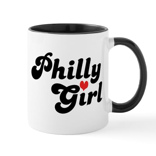 White/Black Inside - Philly Girl Mug
