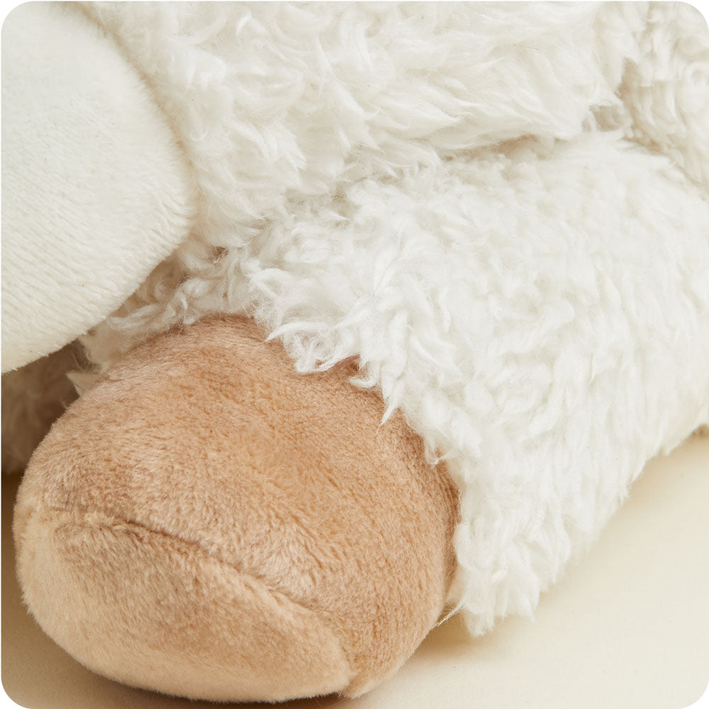 Original Buffalo Warmies Plush Stuffed Animal - Microwaveable Heating Pad for Kids & Adults - Perfect for Relaxation, Stress Relief & Comfort at Home or Travel