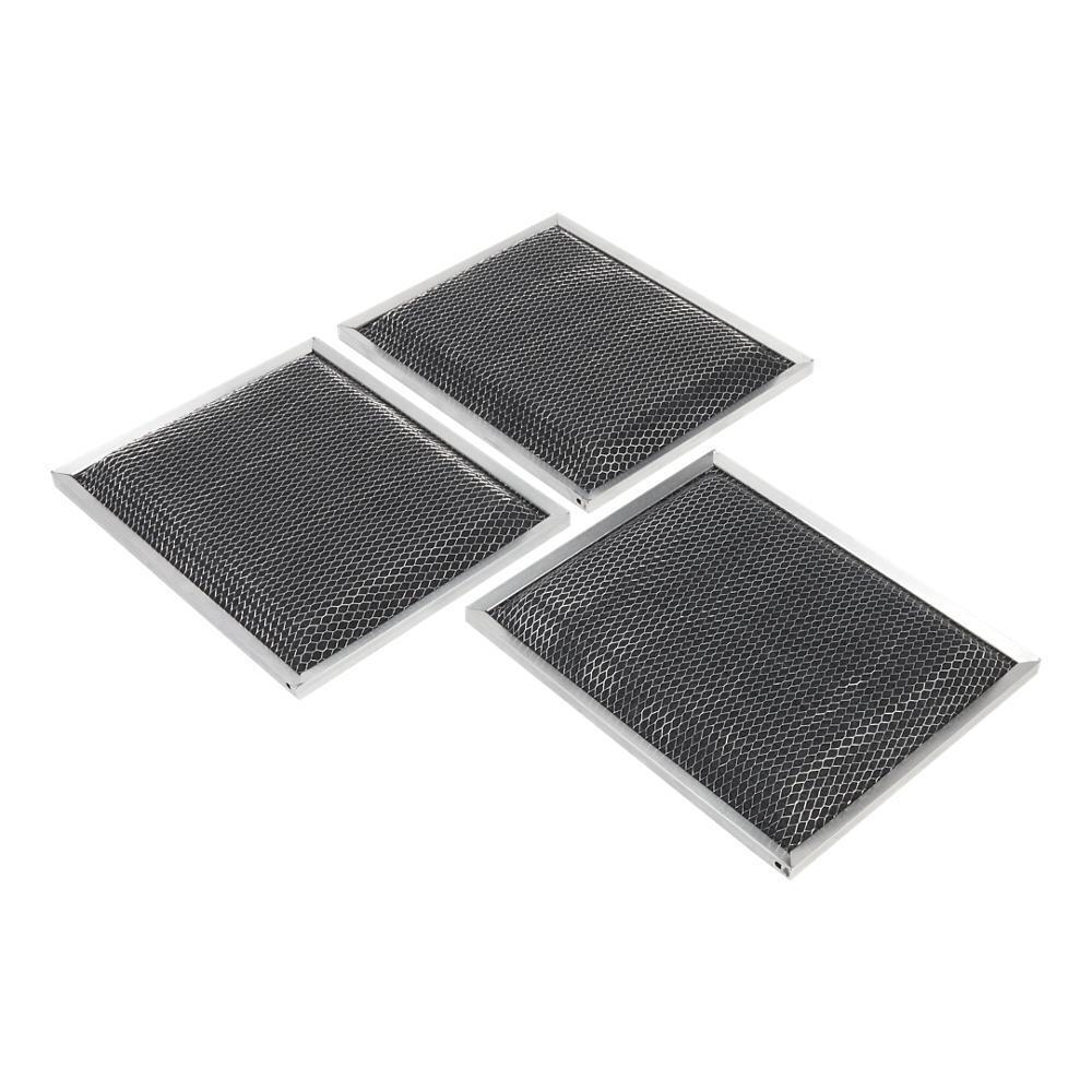 Amana W10355450 Range Hood Replacement Charcoal Filters - Compatible with Amana Range Hoods - Eliminates Odors & Grease for Cleaner Kitchen Air - Perfect for Home Cooking & Grilling