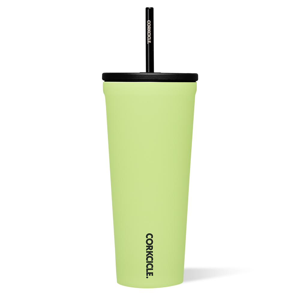 Insulated Stainless Steel Cold Cup - Double Wall Vacuum Insulated Tumbler for Iced Coffee, Tea & Cold Drinks - Keeps Beverages Cold for Hours - Perfect for Office, Travel & Outdoor Activities