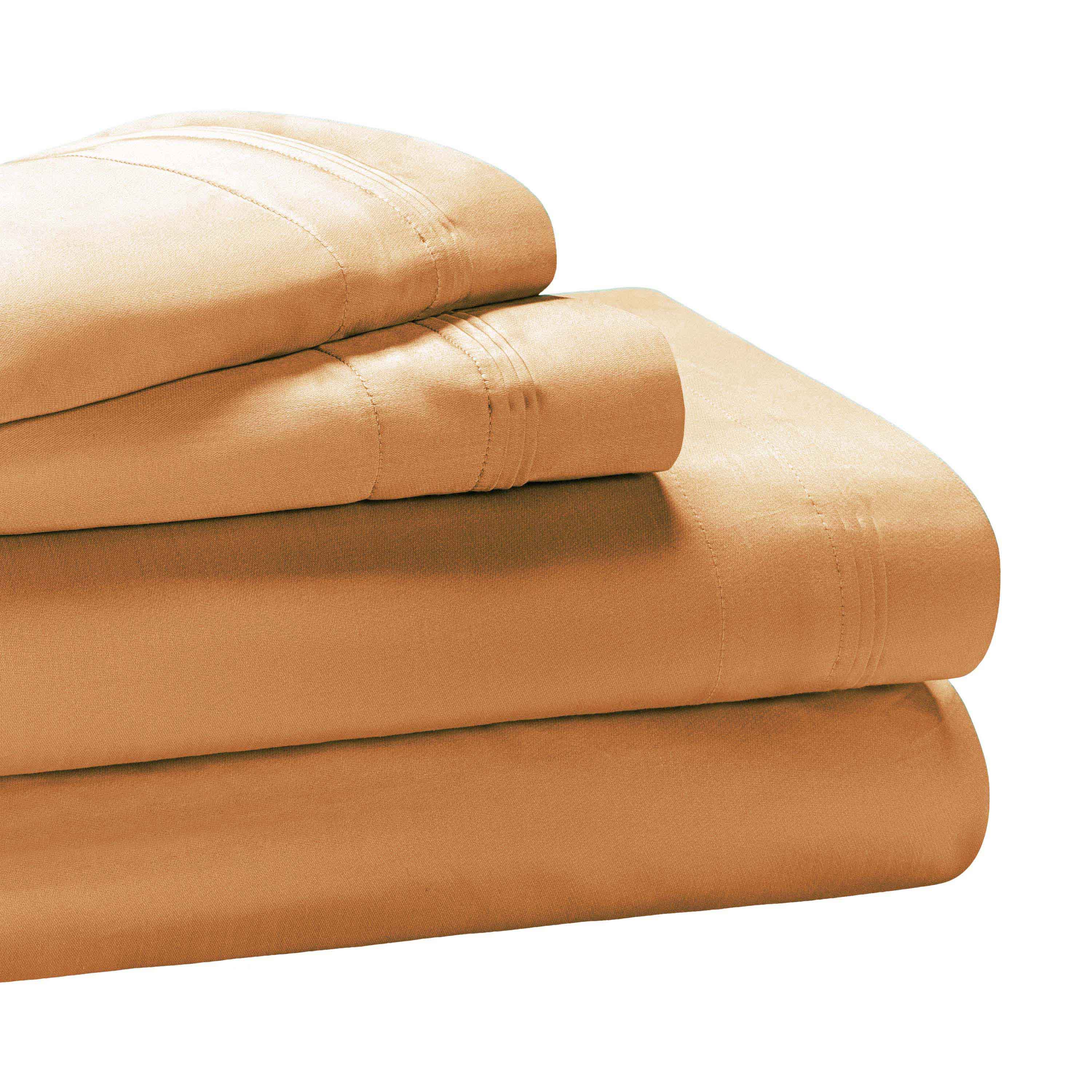 Premium 650 Thread Count Egyptian Cotton Sheet Set - Eco-Friendly, Breathable & Hypoallergenic - Perfect for Luxury Bedding & Hot Sleepers