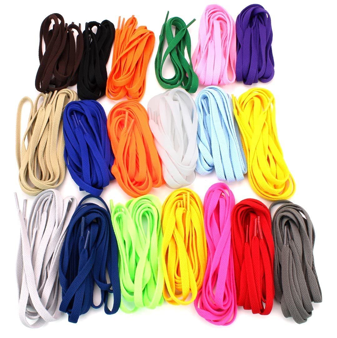 Durable Flat Shoelaces 5/16