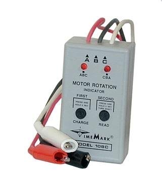 Time Mark 108C 3-Phase Voltage Tester - Professional Electrical Testing Tool for Industrial & Commercial Use