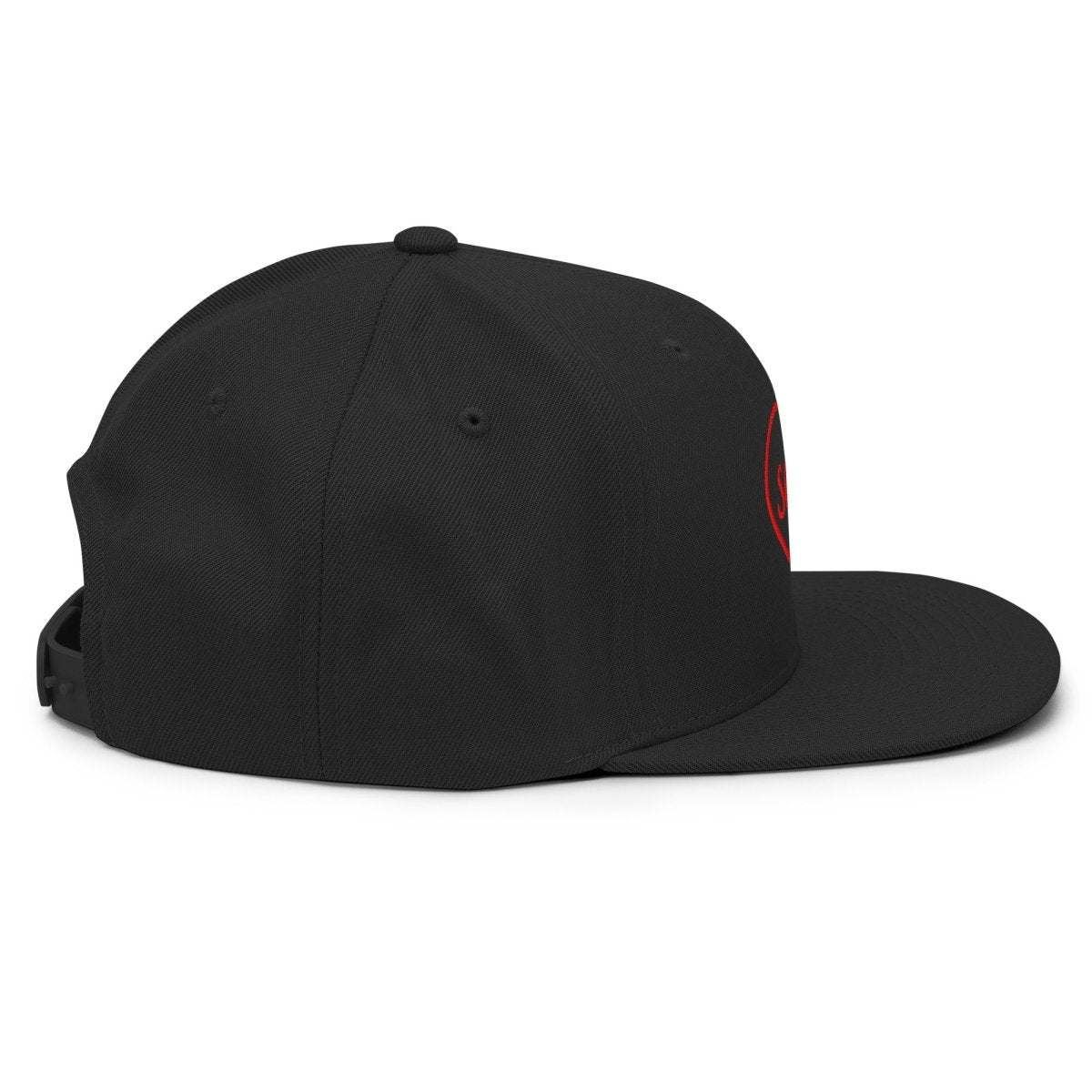 SOBER in a Heart Embroidered Snapback Hat - Stylish Unisex Baseball Cap for Men & Women - Perfect for Casual Wear, Sports, and Outdoor Activities