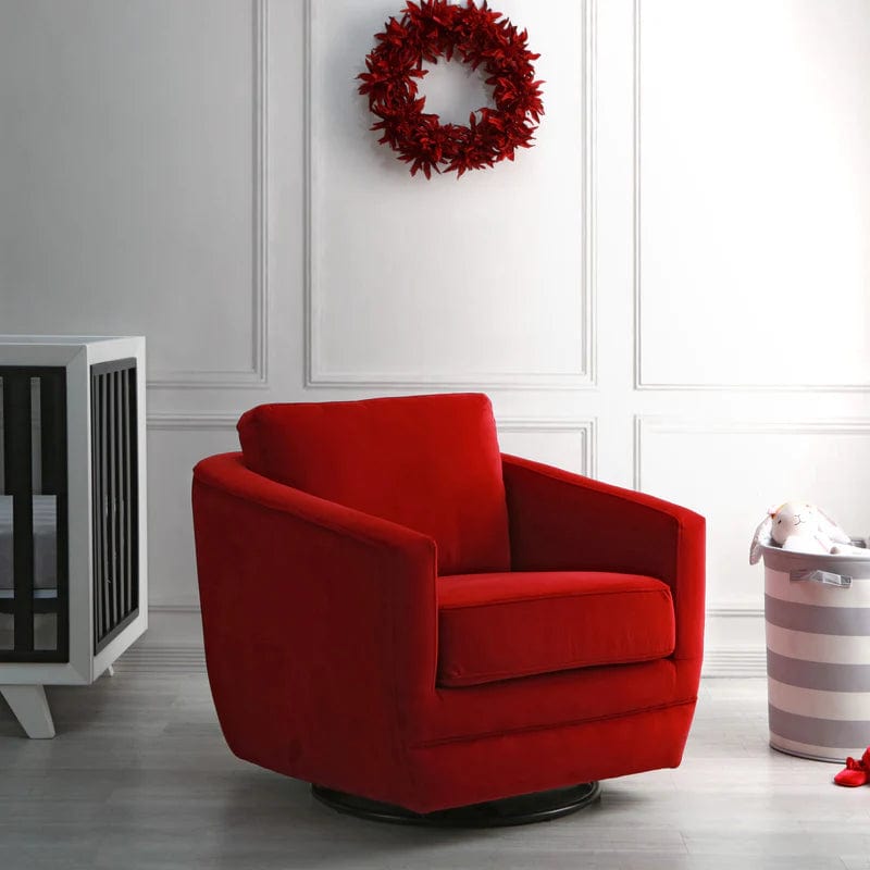 Second Story Home Gogh Swivel Glider Recliner Chair - Modern Swiveling Rocking Chair for Nursery, Living Room & Bedroom - Perfect for Breastfeeding, Relaxing & Reading