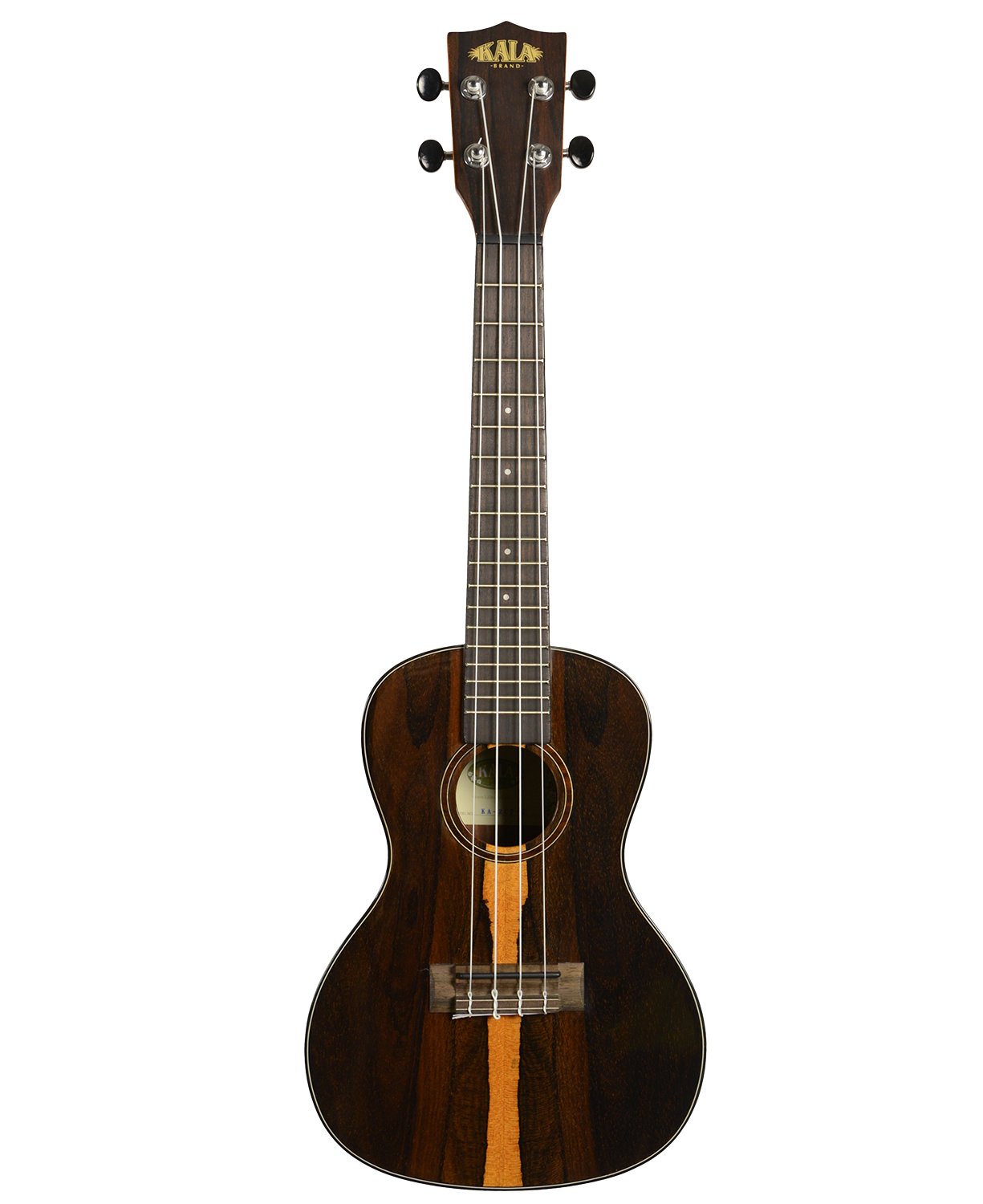 Premium Kala Ziricote Concert Ukulele - Handcrafted Solid Wood Acoustic Guitar with High Gloss Finish | Perfect for Beginners, Professionals & Live Performances