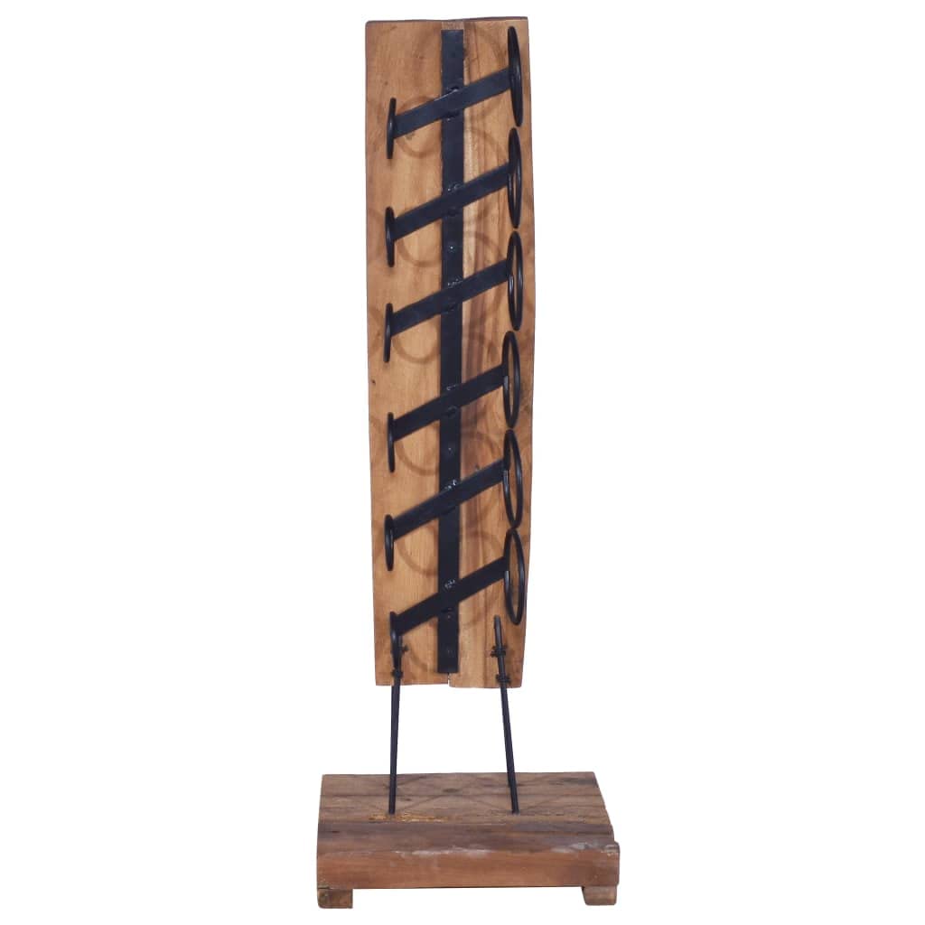 Premium CHARMMA 6-Bottle Wine Rack - 13.8