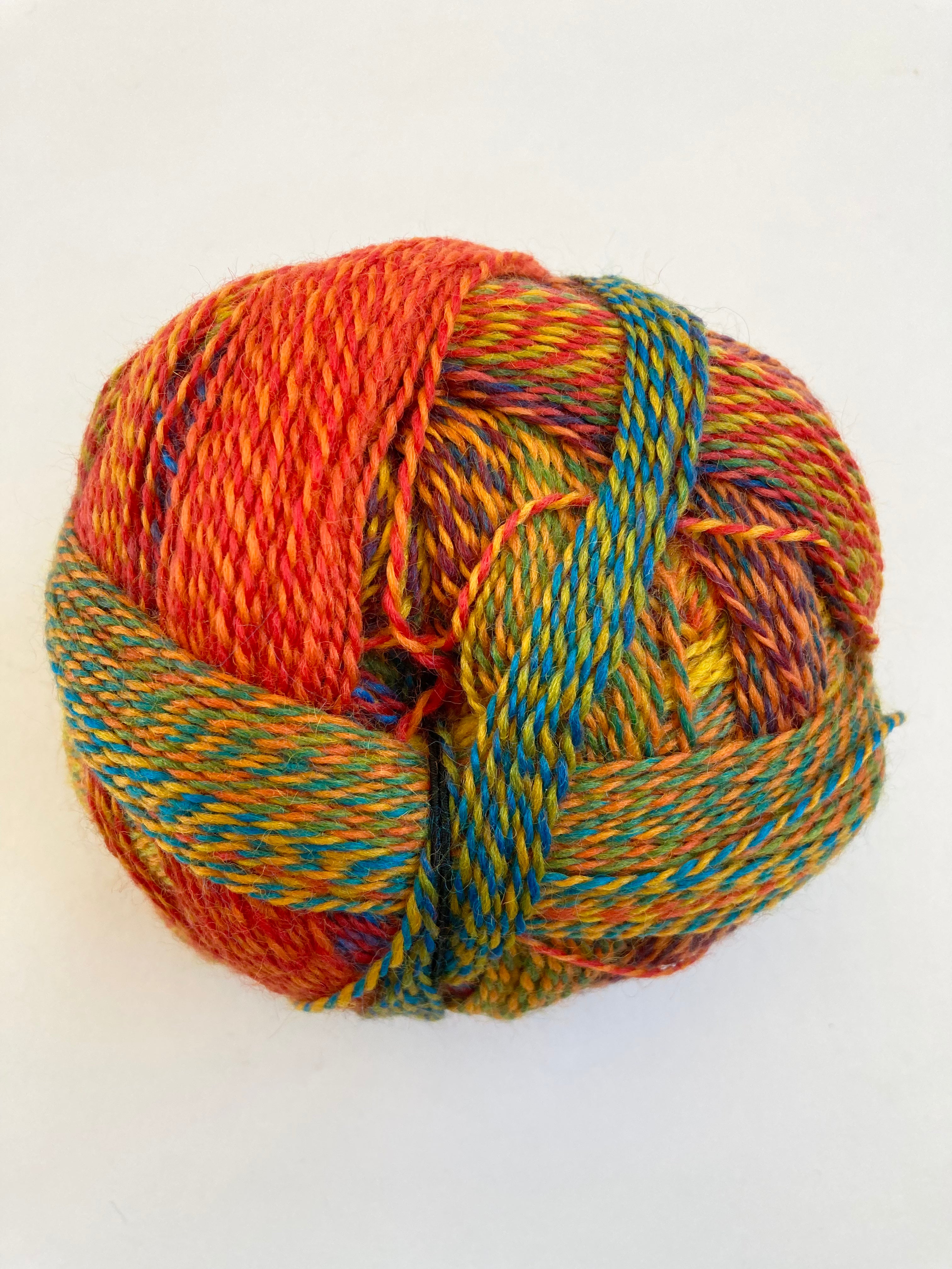 Schoppel Zauberball Crazy Hand Dyed Yarn - Premium Knitting & Crochet Wool for Scarves, Hats & Sweaters - Perfect for DIY Craft Projects & Gift Making