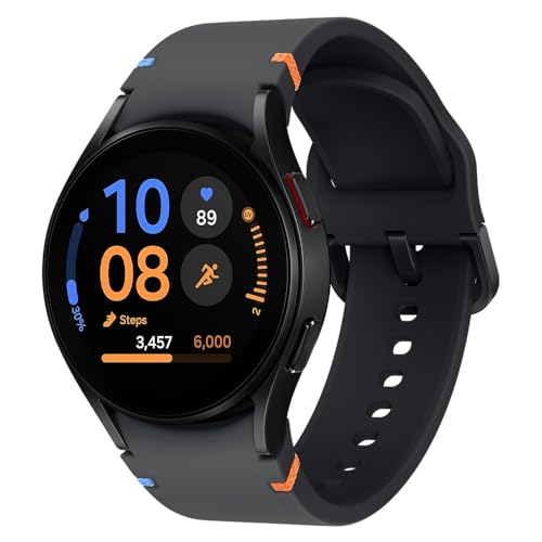 Samsung Galaxy Watch FE 40mm Bluetooth Smartwatch - AI Fitness Tracker with BIA Sensor, Heart Rate Monitor, Sleep Tracking & Personalized HR Zones | International Version 2024 (Black) | Perfect for Workouts, Running & Daily Health Monitoring