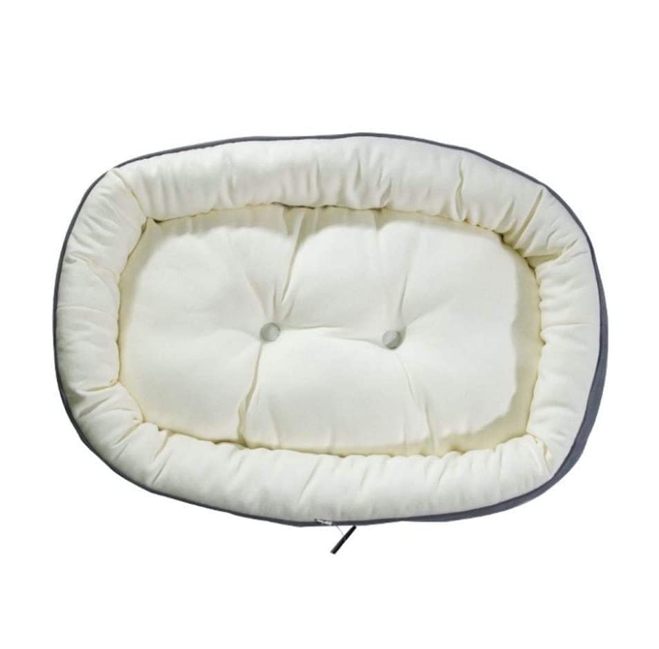 Premium Orthopedic Dog Bed & Cat Bed - Soft Plush Washable Pet Bed for Small, Medium & Large Dogs - Calming Anti-Anxiety Puppy Bed with Removable Cover - Perfect for Kennel, Crate & Home Use