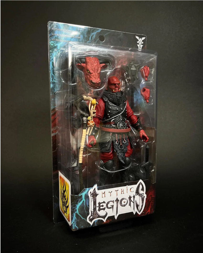 Mythic Legions 1/12 Scale 6-Inch Action Figure - Peteorionn/Uuwitt Standard Edition by Four Horsemen Studios | Collectible Fantasy Warrior for Display & Role-Playing Games