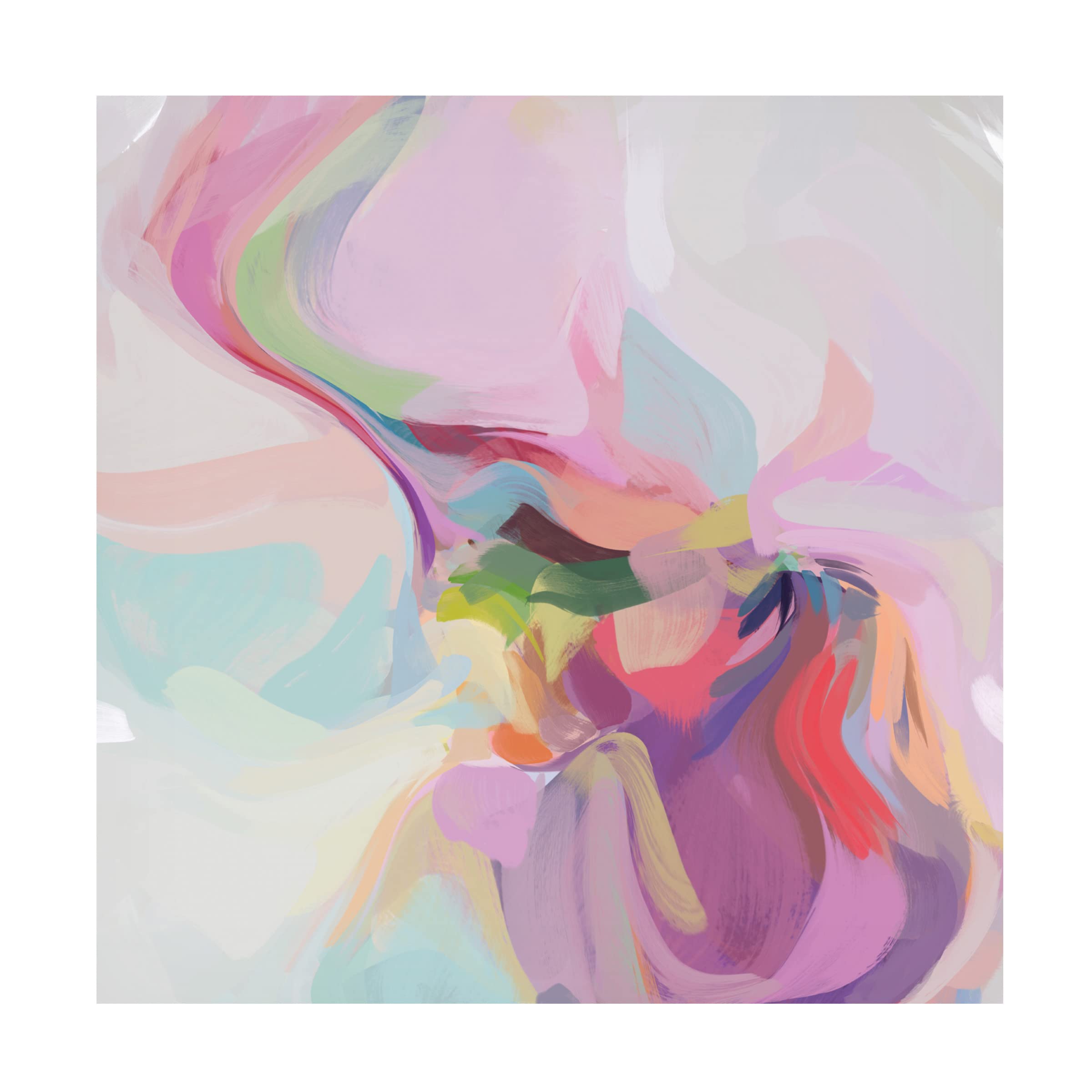 Trademark Fine Art 'Influence I' Canvas Wall Art by Irena Orlov - Modern Abstract Painting for Living Room, Bedroom & Office Decor