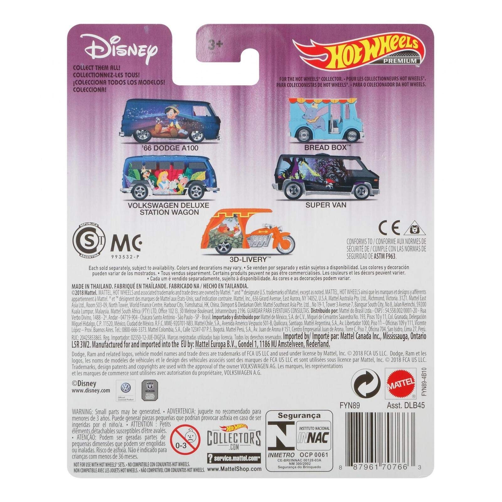 Hot Wheels Disney Alice in Wonderland Volkswagen Station Wagon Die-Cast Car - Collectible Toy for Kids & Adults | Perfect for Display, Gifts, and Playtime Adventures