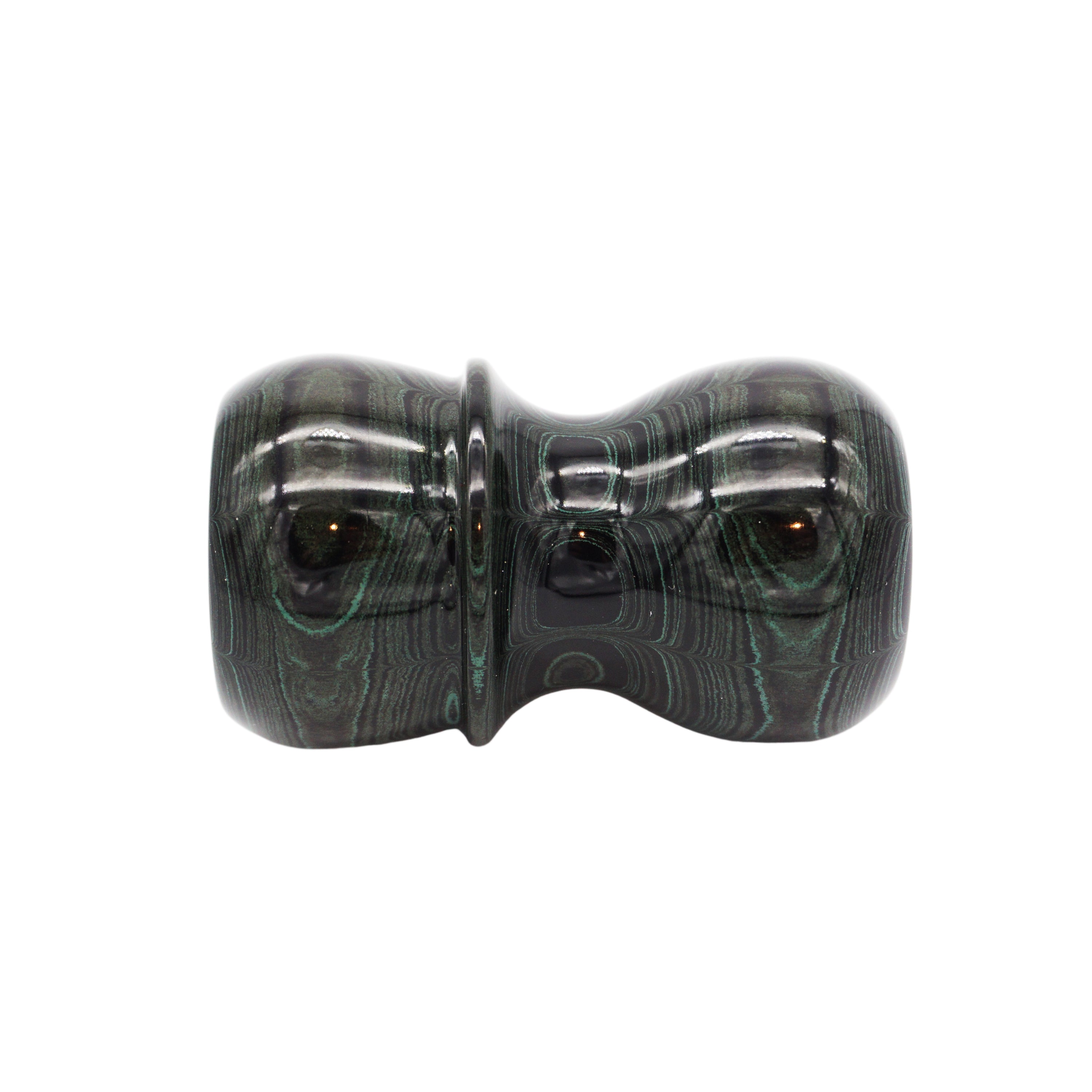 Premium Jaguar Ebonite Handcrafted Shaving Brush Handle - Fits 24mm & 26mm Knots - Perfect for Wet Shaving & Grooming Gifts for Men