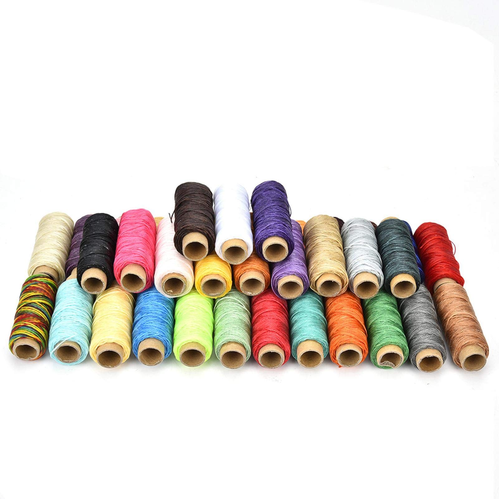 Rosvola Monofilament Sewing Thread - 50m Roll for Hand Stitching, Leather Crafts & Shoe Repair | High-Quality Fiber Sewing Accessories for DIY, Upholstery & Fabric Projects
