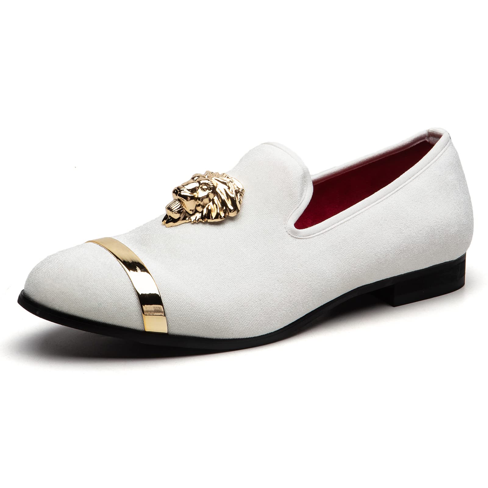 Luxury Meijiana Men's Loafers - Formal Wedding Dress Shoes & Stylish Party Shoes for Men - Perfect for Weddings, Proms, and Black Tie Events