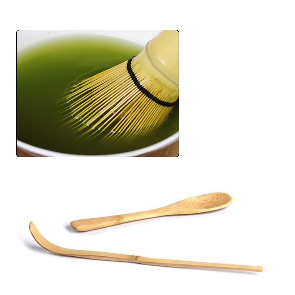 Premium Chinese Kung Fu Tea Scoop - Handcrafted Natural Wood Tea Spoon for Matcha, Loose Leaf & Herbal Teas | Portable, Traditional Bamboo Tea Accessories | Perfect for Home, Office & Tea Ceremonies