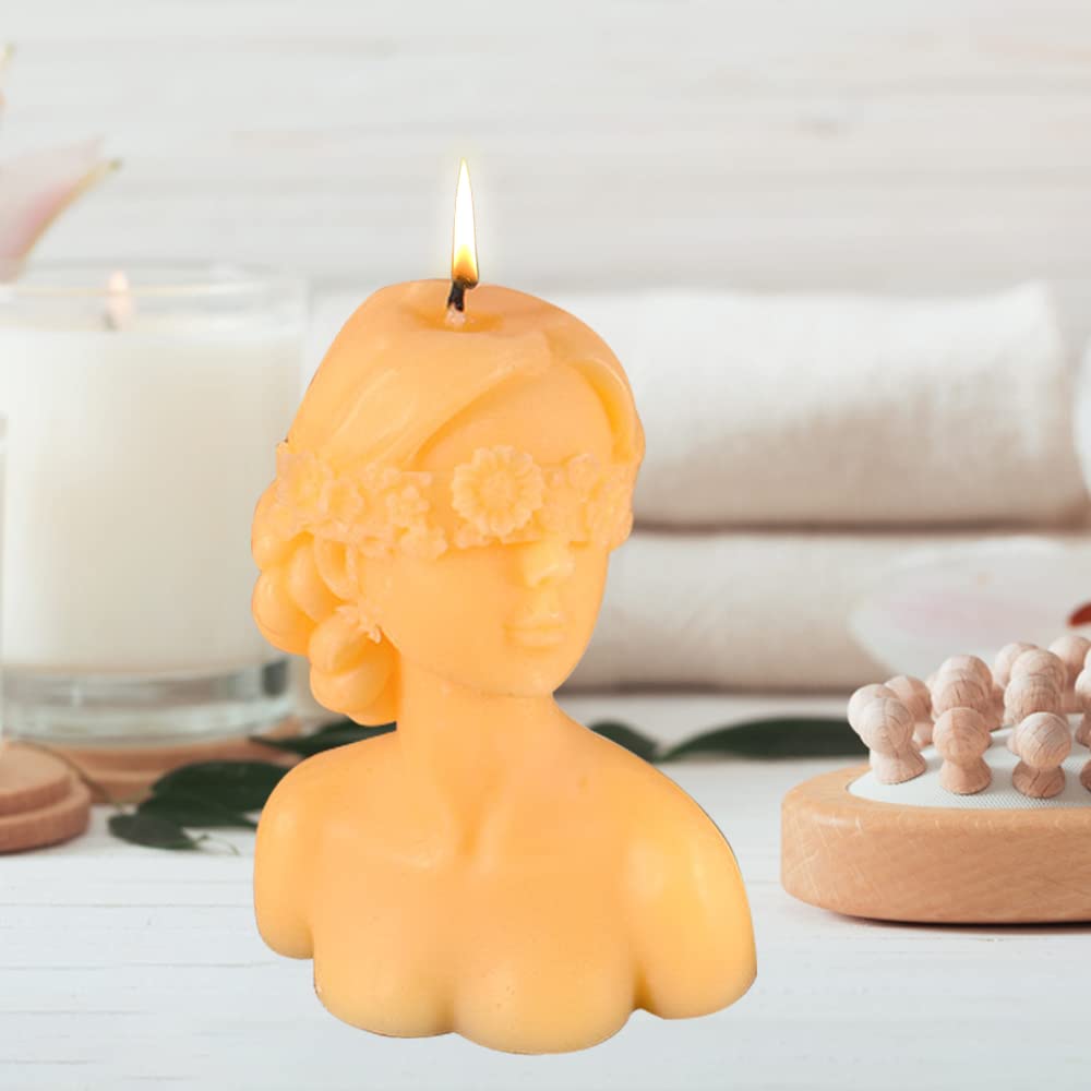 Radiance Store Silicone Candle Mold - 3D Female Body DIY Candle Making Kit for Candles, Soaps & Crafts | Perfect for Home Decor, Spa Gifts & DIY Projects