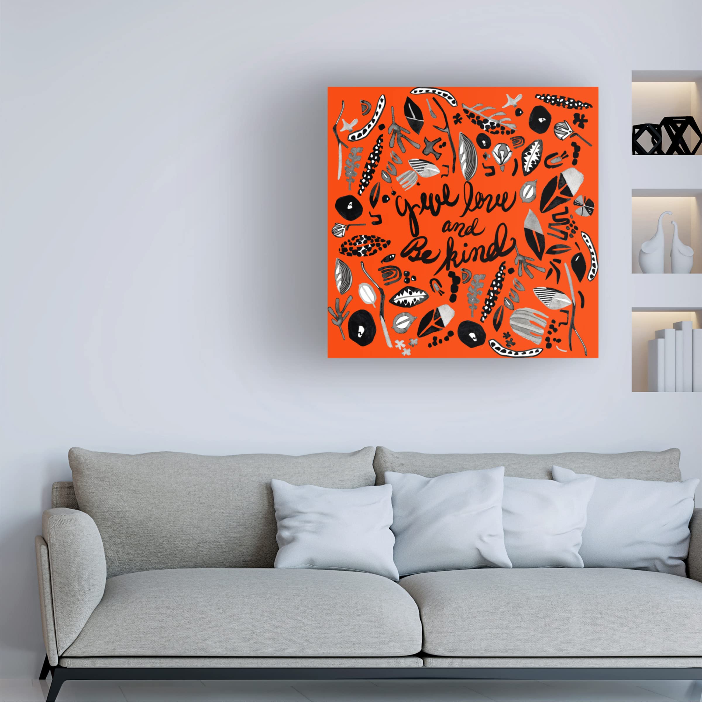 Trademark Fine Art 'Woodland Wonder II' Canvas Wall Art by Blanckslate - Nature Inspired Home Decor for Living Room, Bedroom & Office