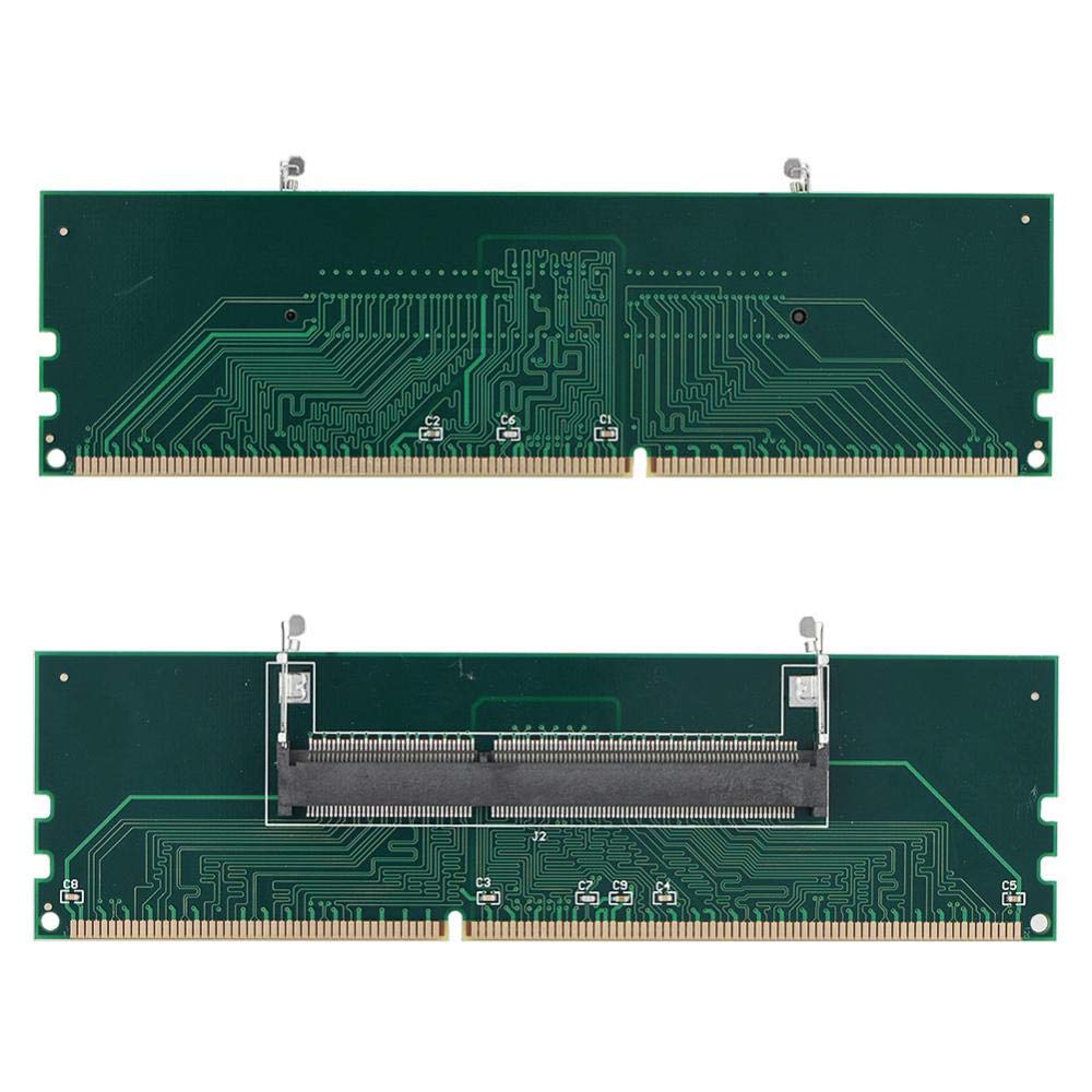 Yoidesu 8GB DDR3 Laptop to Desktop Memory Adapter - SO-DIMM 204 Pin to 240 Pin RAM Converter - Green Color - Compatible with Laptop & Desktop PCs - Perfect for Memory Upgrades & System Enhancements