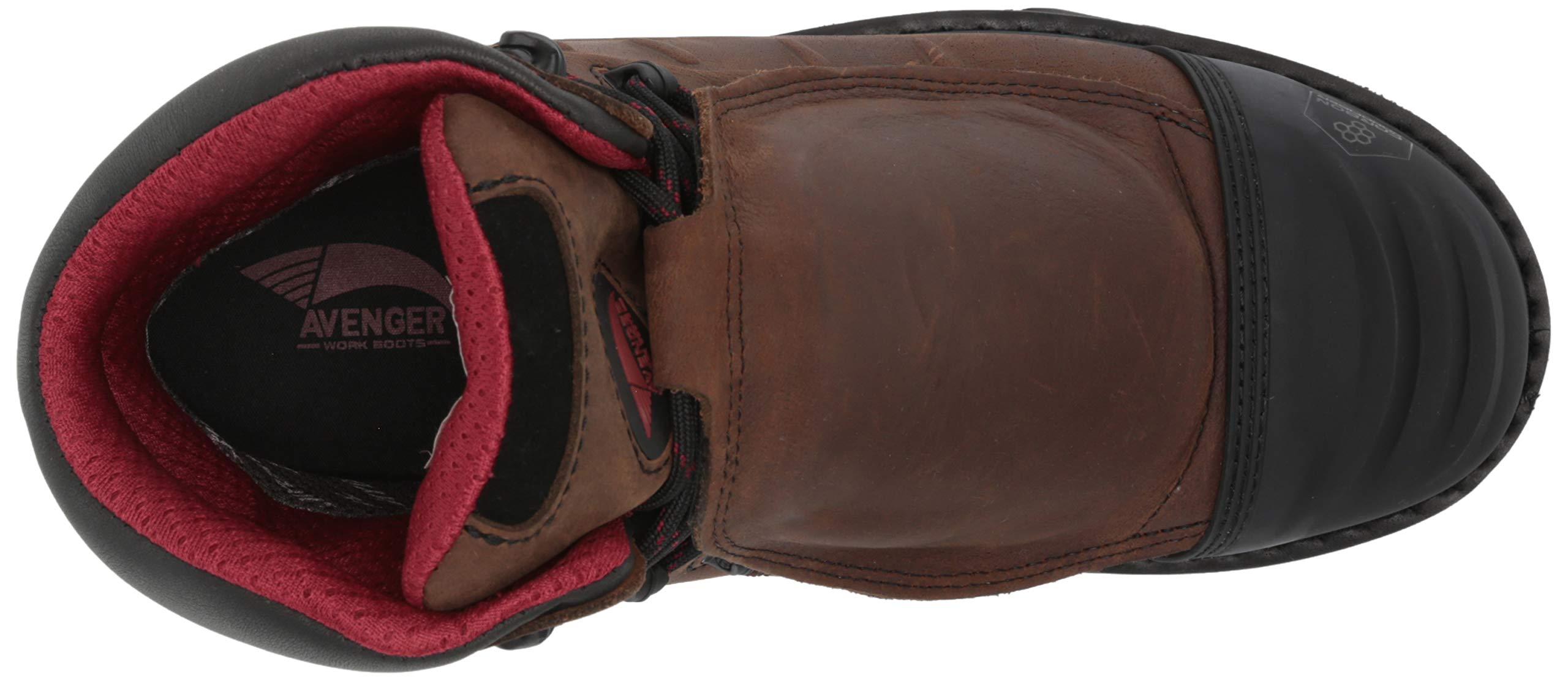 **Avenger A7590 Men's Industrial Work Boots - Steel Toe, Slip Resistant, Electrical Hazard Protection for Construction & Heavy Duty Work**