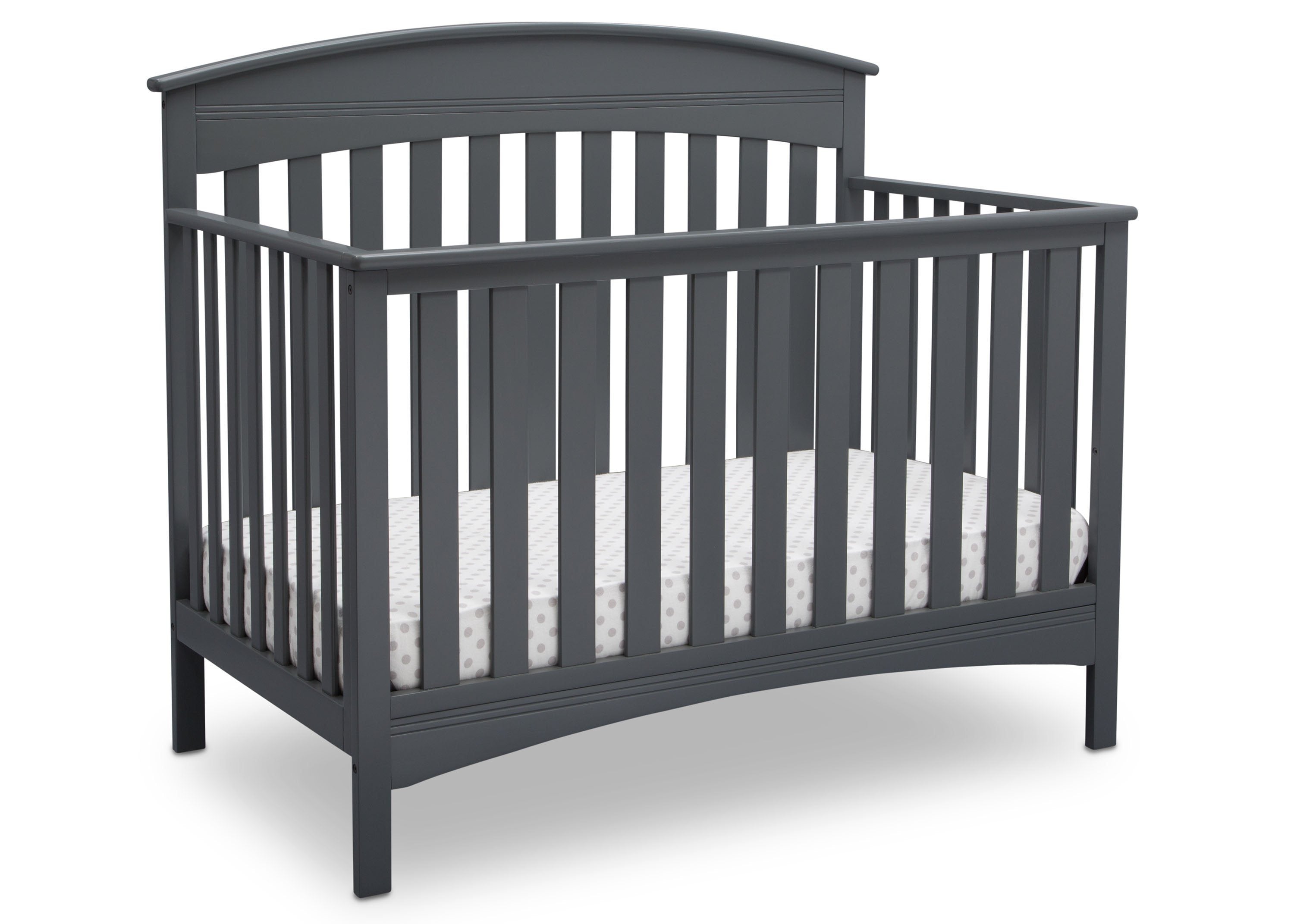 Bennington Elite Arched 4-in-1 Convertible Crib - Convertible Baby Crib to Toddler Bed, Daybed & Full-Size Bed | Perfect for Nursery, Bedroom & Guest Room