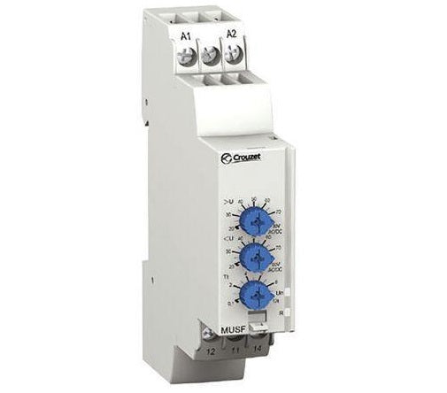 Single Phase Voltage Control Relay - Under/Over Voltage Protection 17.5mm MUS, 65-260V AC/DC, DSR2 Series Replacement - Ideal for Industrial Automation, HVAC Systems & Power Monitoring