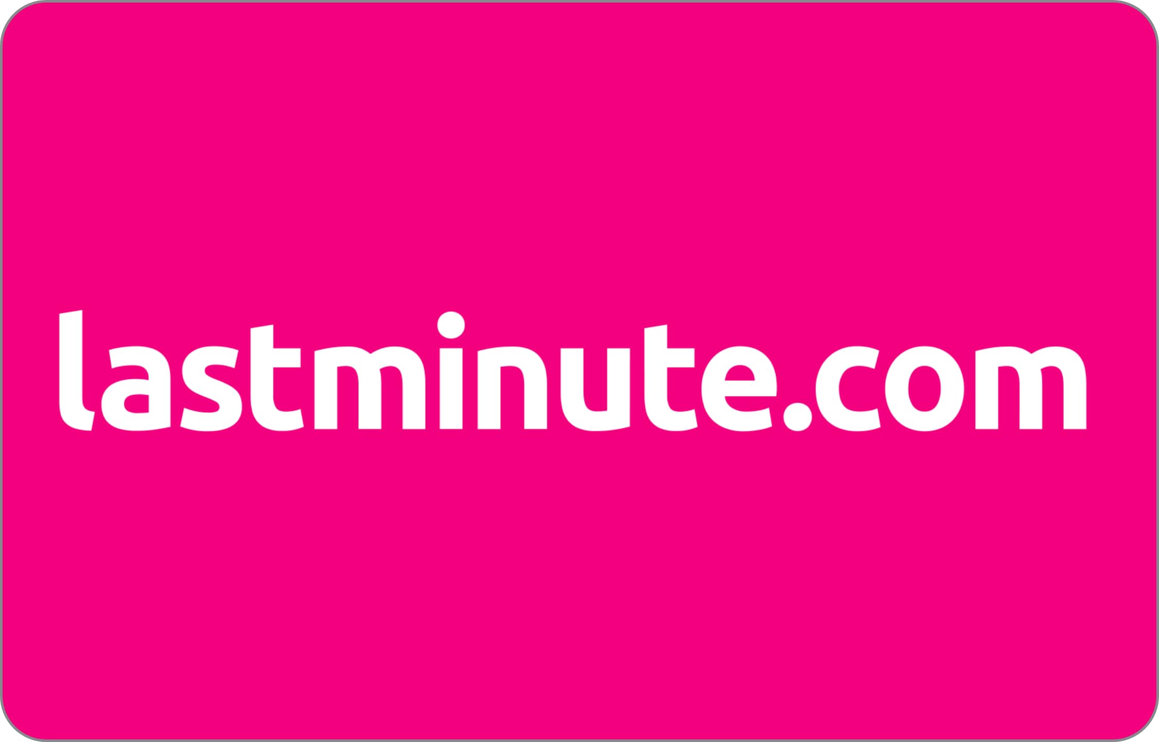 LastMinute.com Travel Gift Card - Email Delivery - Redeemable on UK Site Only - Perfect for Holidays, Birthdays & Special Occasions