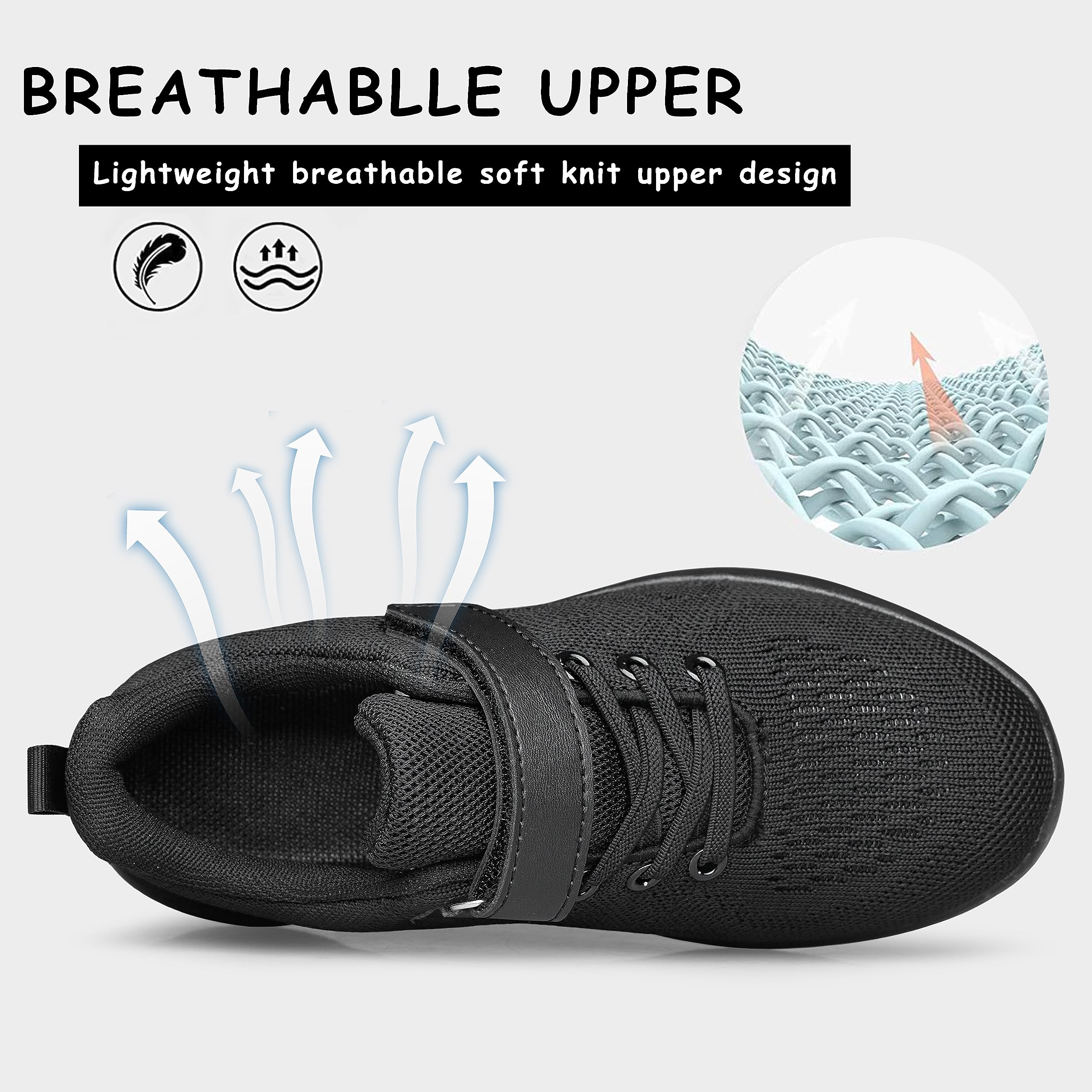 **Breathable Kids Running Shoes for Boys & Girls - Lightweight Athletic Sneakers for Toddler, Little Kid & Big Kid - Perfect for Sports, Play & Everyday Wear**