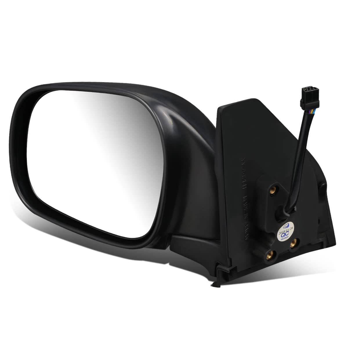 DNA Motoring OEM-MR-SZ1320117 Left Side Power Heated Folding Mirror for 03-05 Suzuki Grand Vitara & 02-06 XL-7 - Perfect for Winter Driving and Parking in Tight Spaces