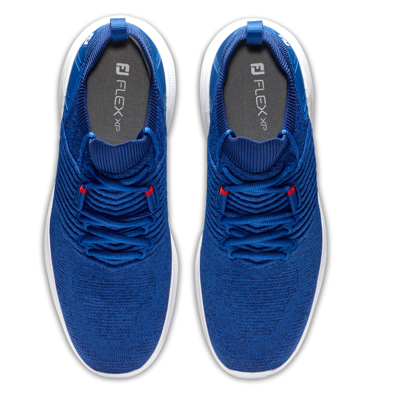 FootJoy Flex XP Blue Junior Golf Shoes - Lightweight & Comfortable Kids Golf Shoes for Boys & Girls - Perfect for Junior Golf Tournaments & Practice