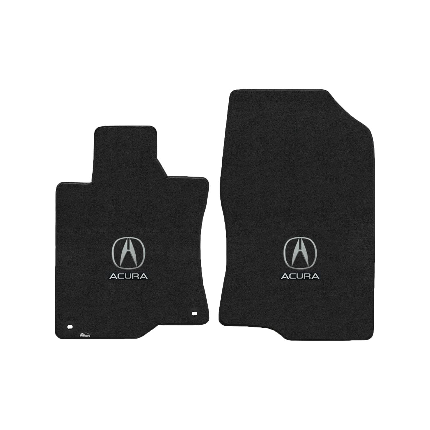 Premium Custom-Fit Carpeted Floor Mats for Acura TSX 2009-2014 - Luxury Car Floor Liners (2-Piece Front Set, Charcoal) | All-Weather Protection & Enhanced Interior Style