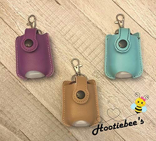 Mama Bear Hand Sanitizer Holder Keychain - Portable Hand Sanitizer Clip for Purse, Backpack & Keys | Perfect for Travel, Office & Daily Use